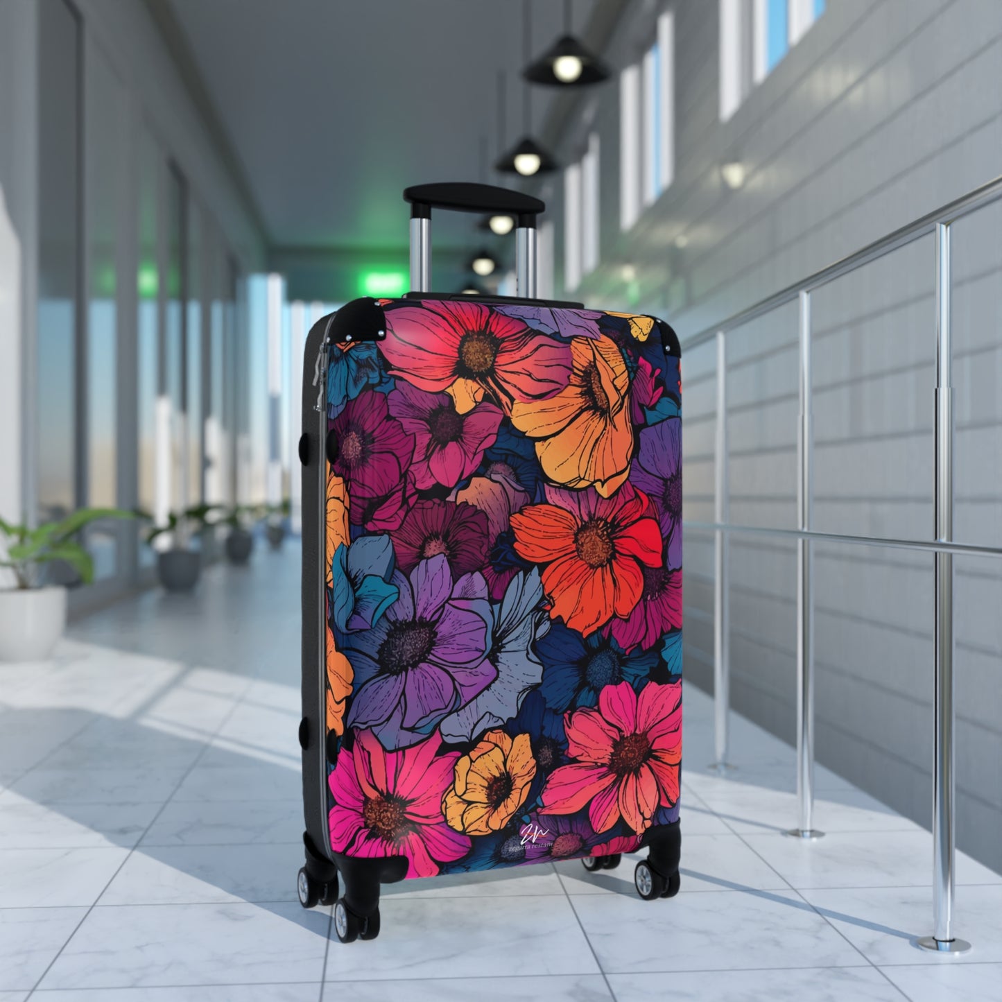 Vivid Blossoms Suitcase