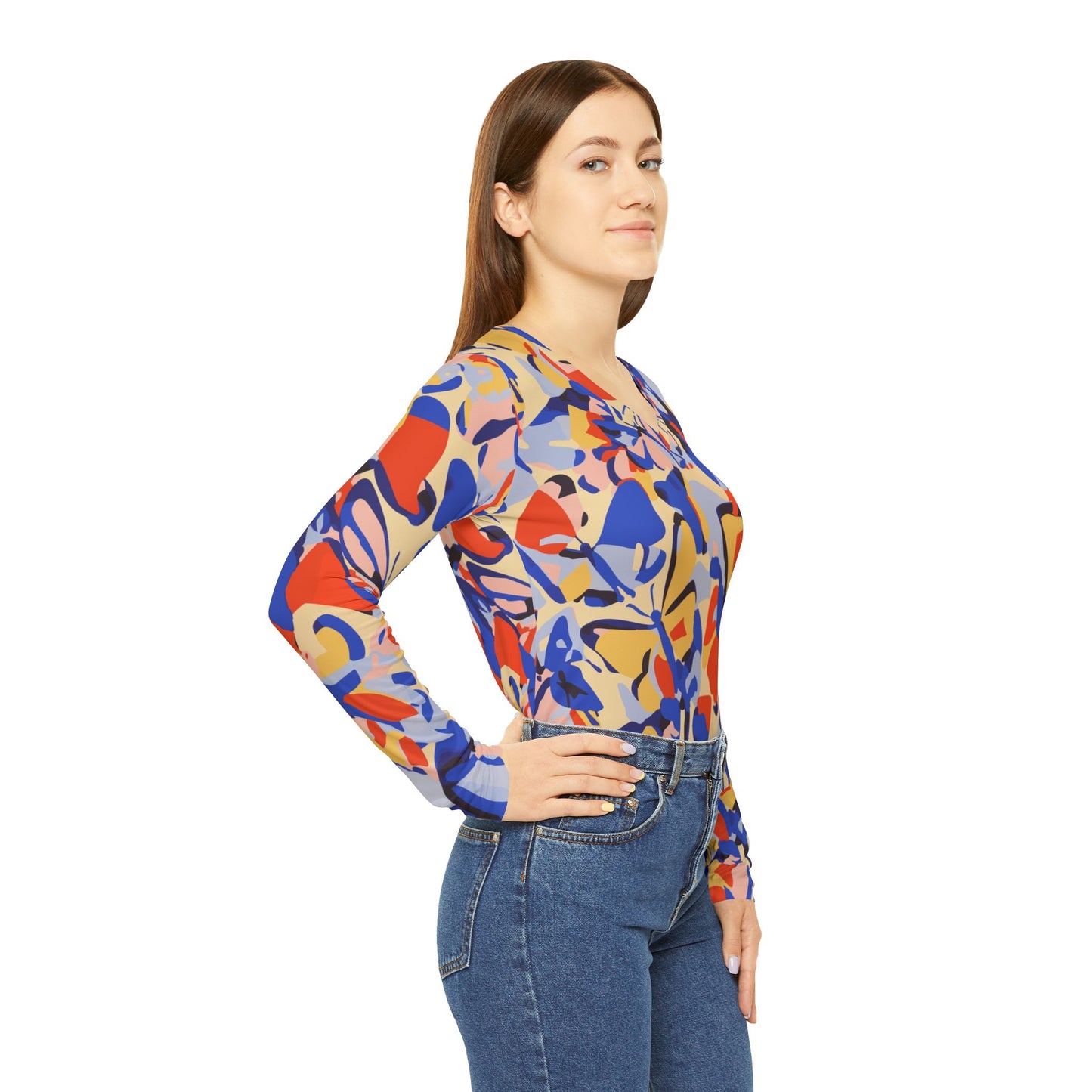 Butterfly Mosaic Blouse