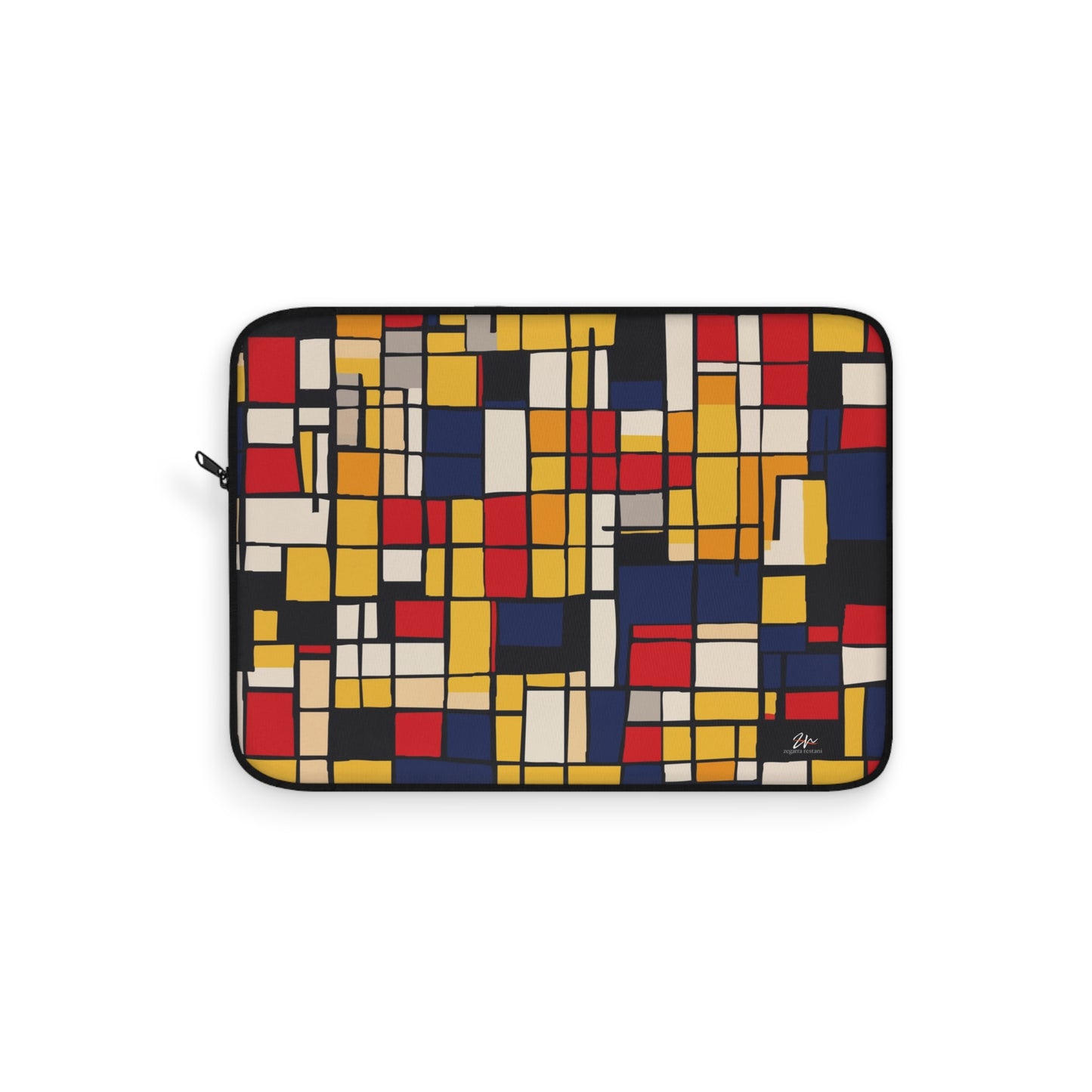 Mondrian-Inspired Laptop Sleeve