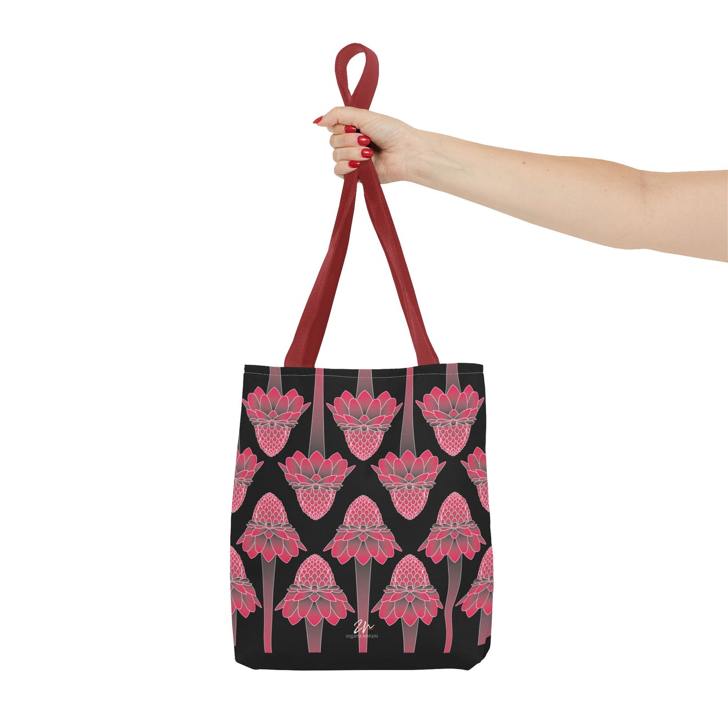 Pink Ginger Tote Bag