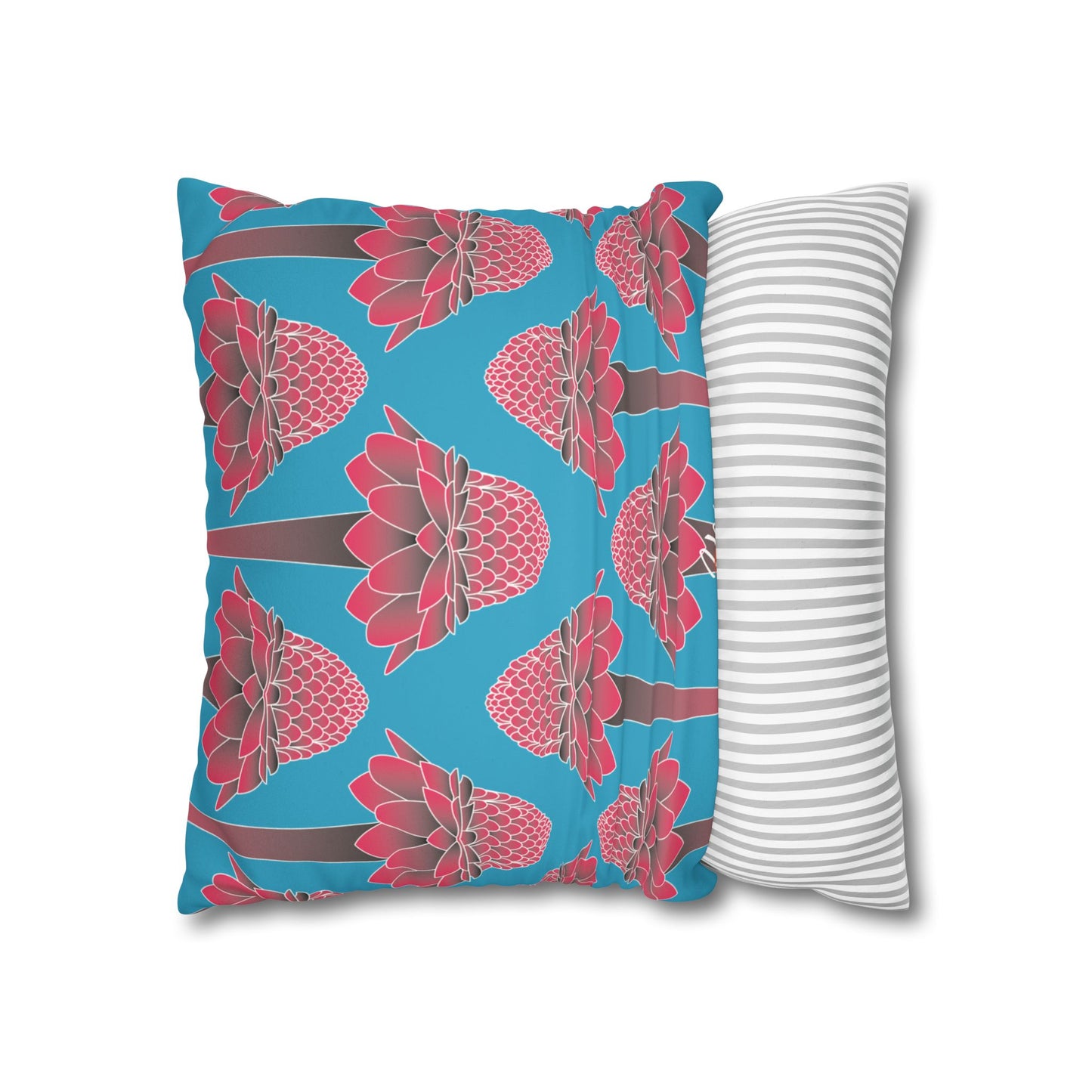 Turquoise Ginger Pillowcase