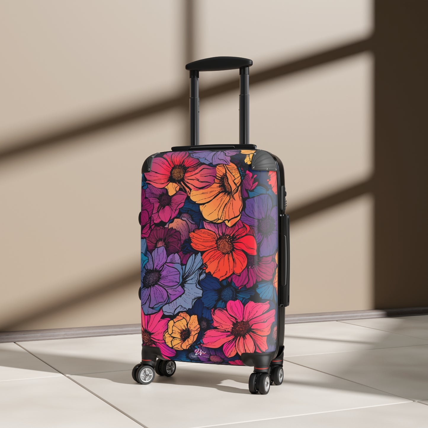Vivid Blossoms Suitcase