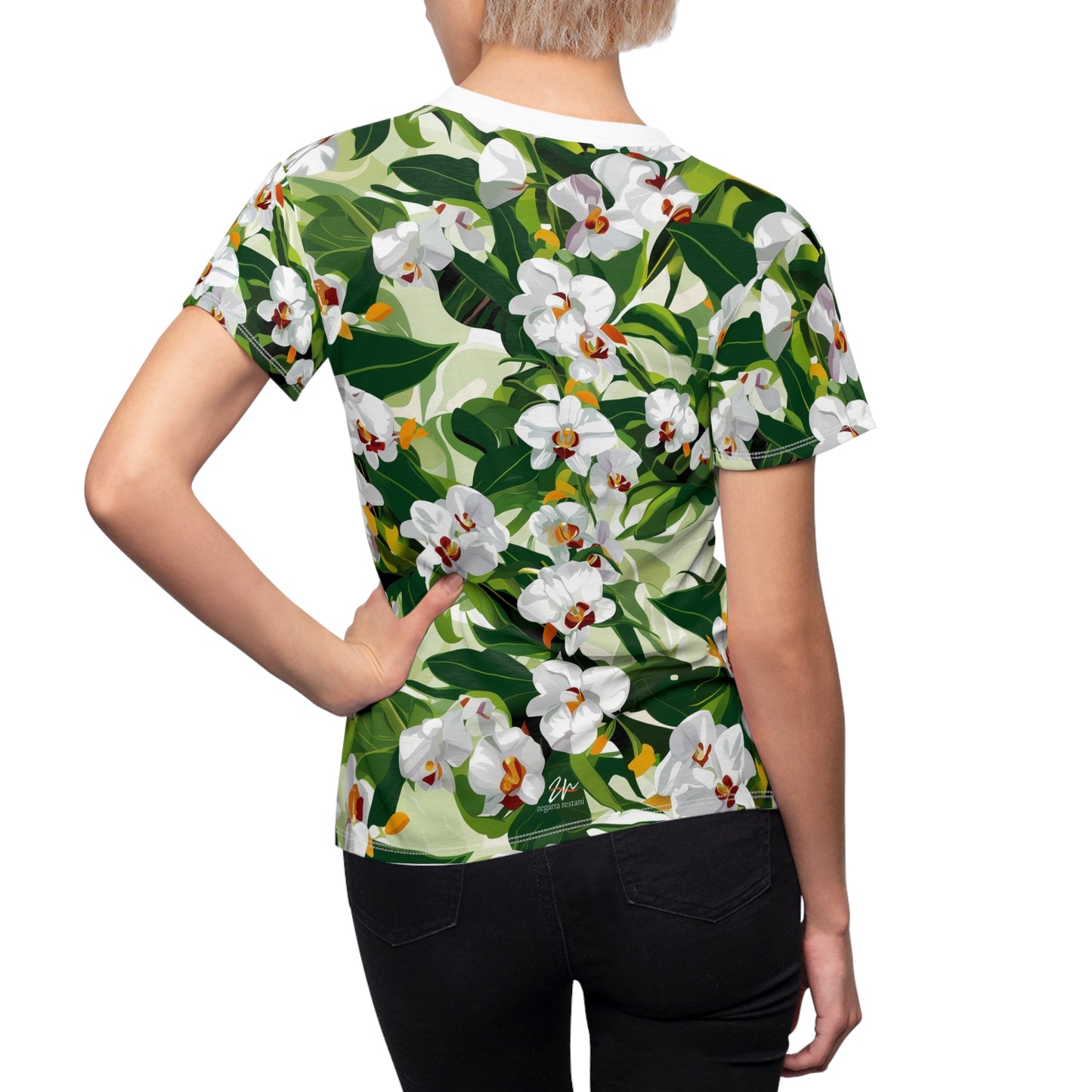 Orchid Bloom Women's Cut & Sew Tee