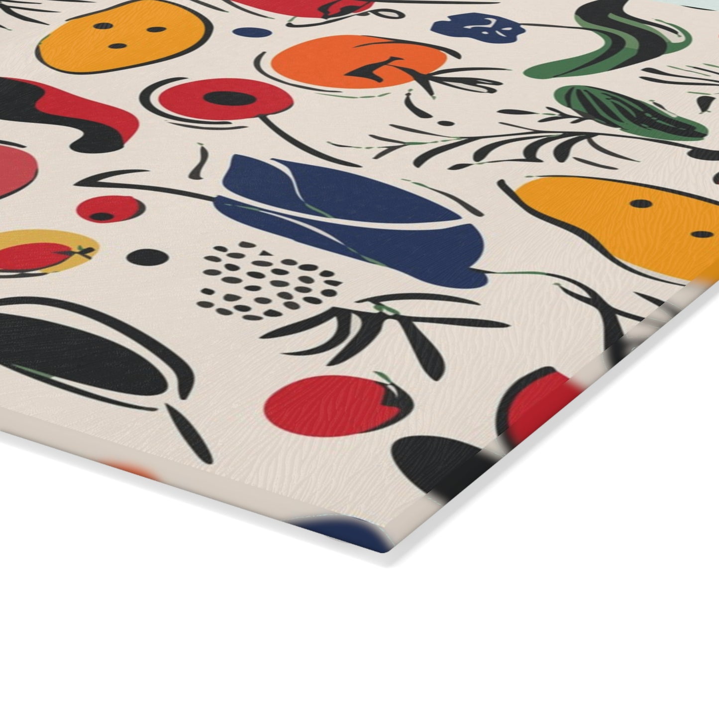 Abstract Harvest Cutting Board