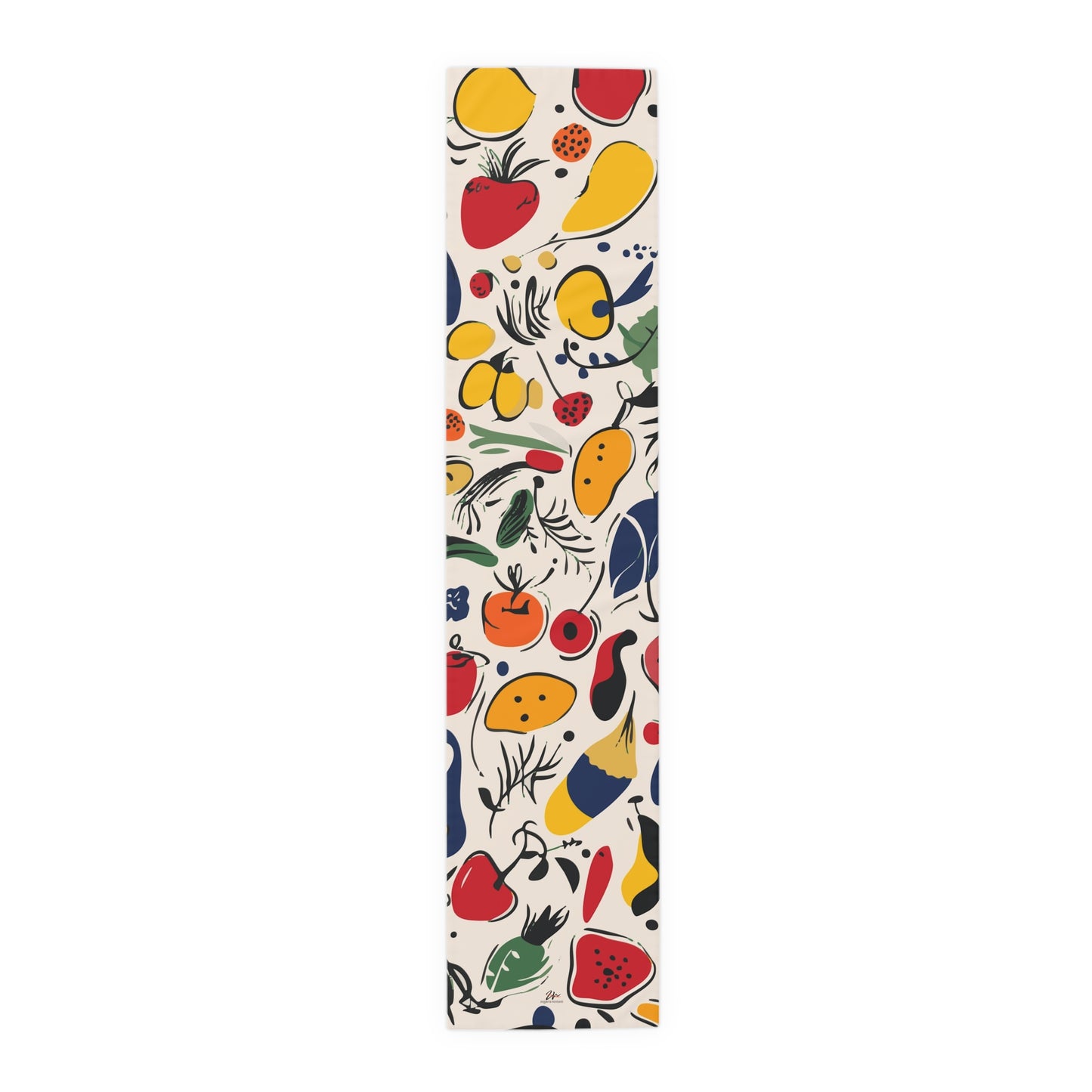 Abstract Harvest Table Runner