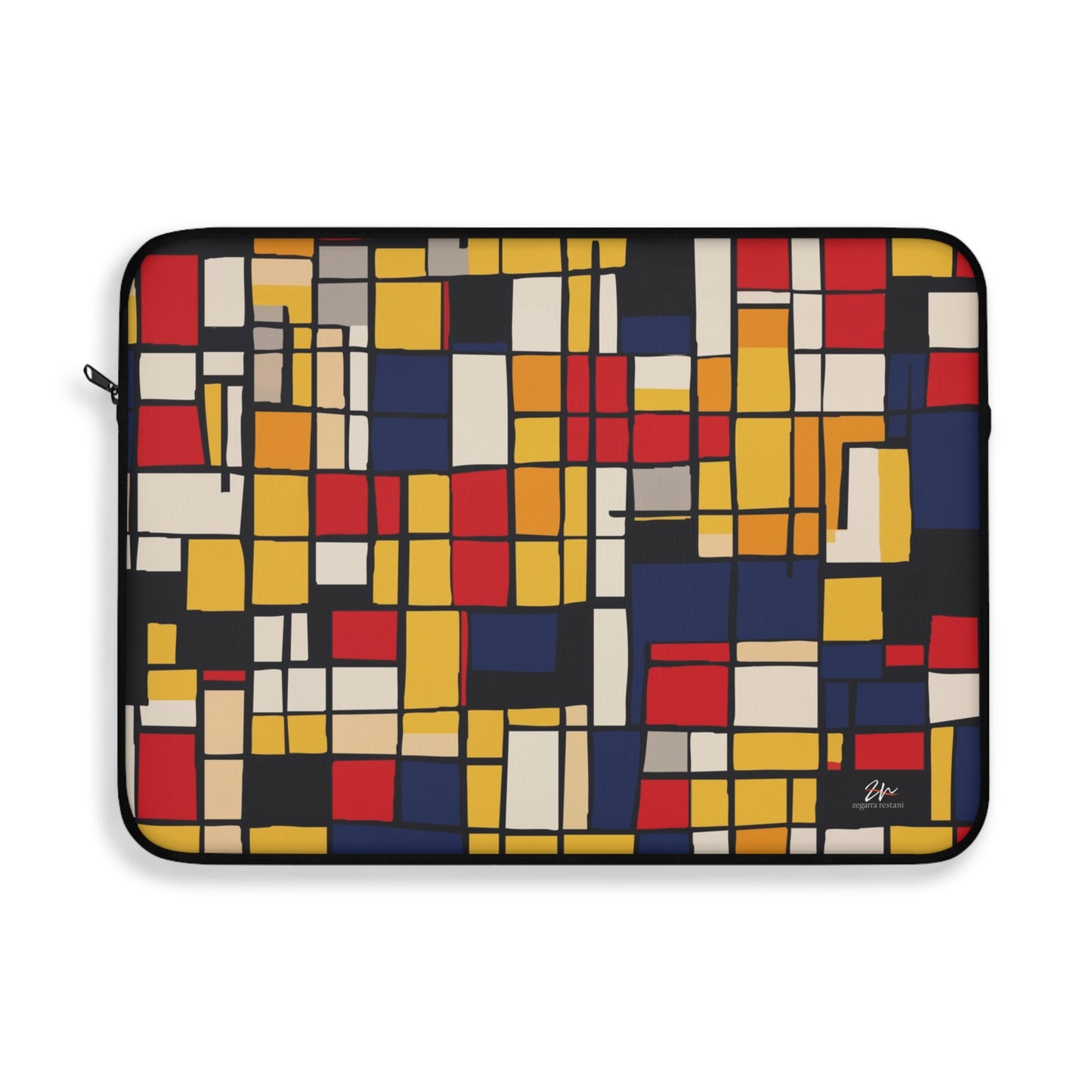 Mondrian-Inspired Laptop Sleeve