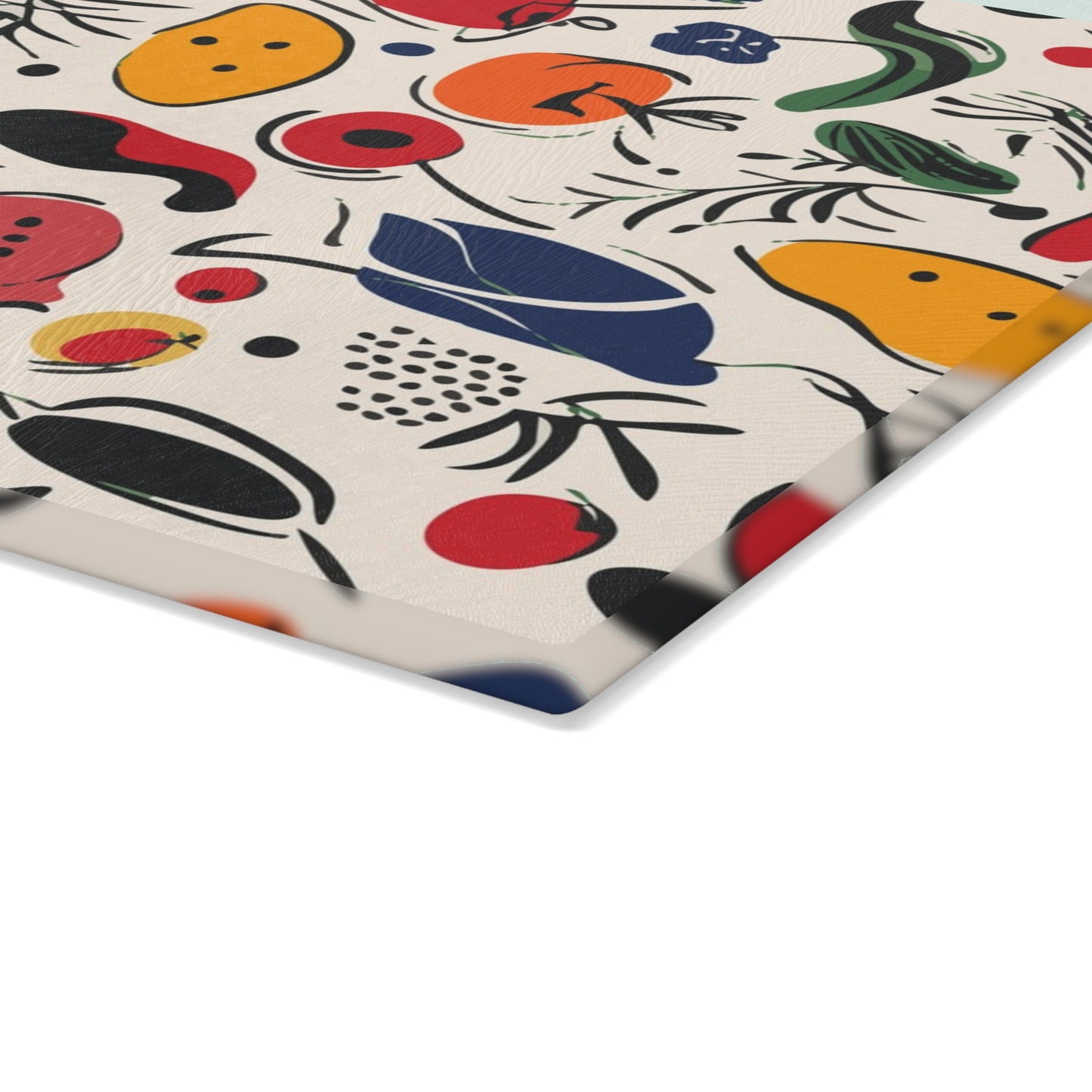 Abstract Harvest Cutting Board