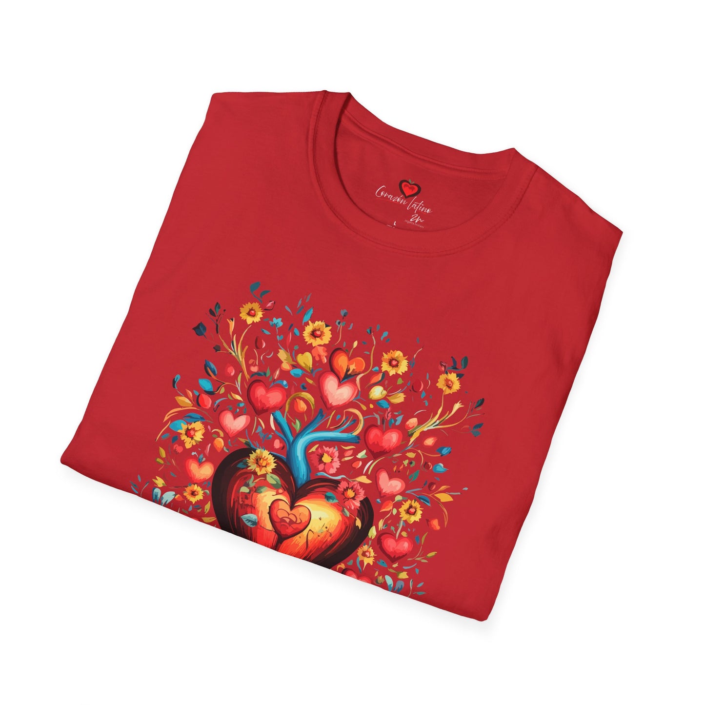Corazón Latino Unisex Softstyle T-Shirt