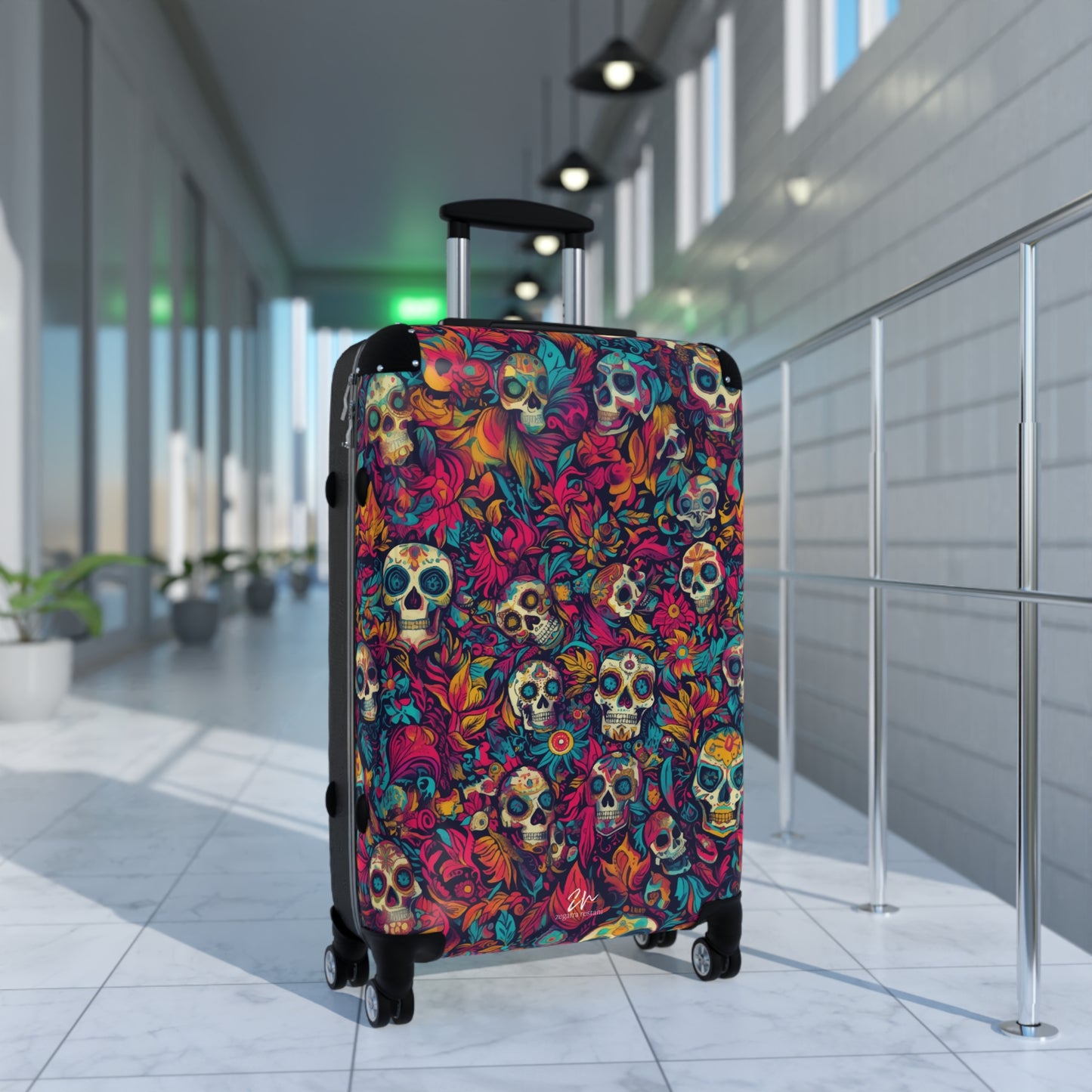 Crazy Calacas Suitcase