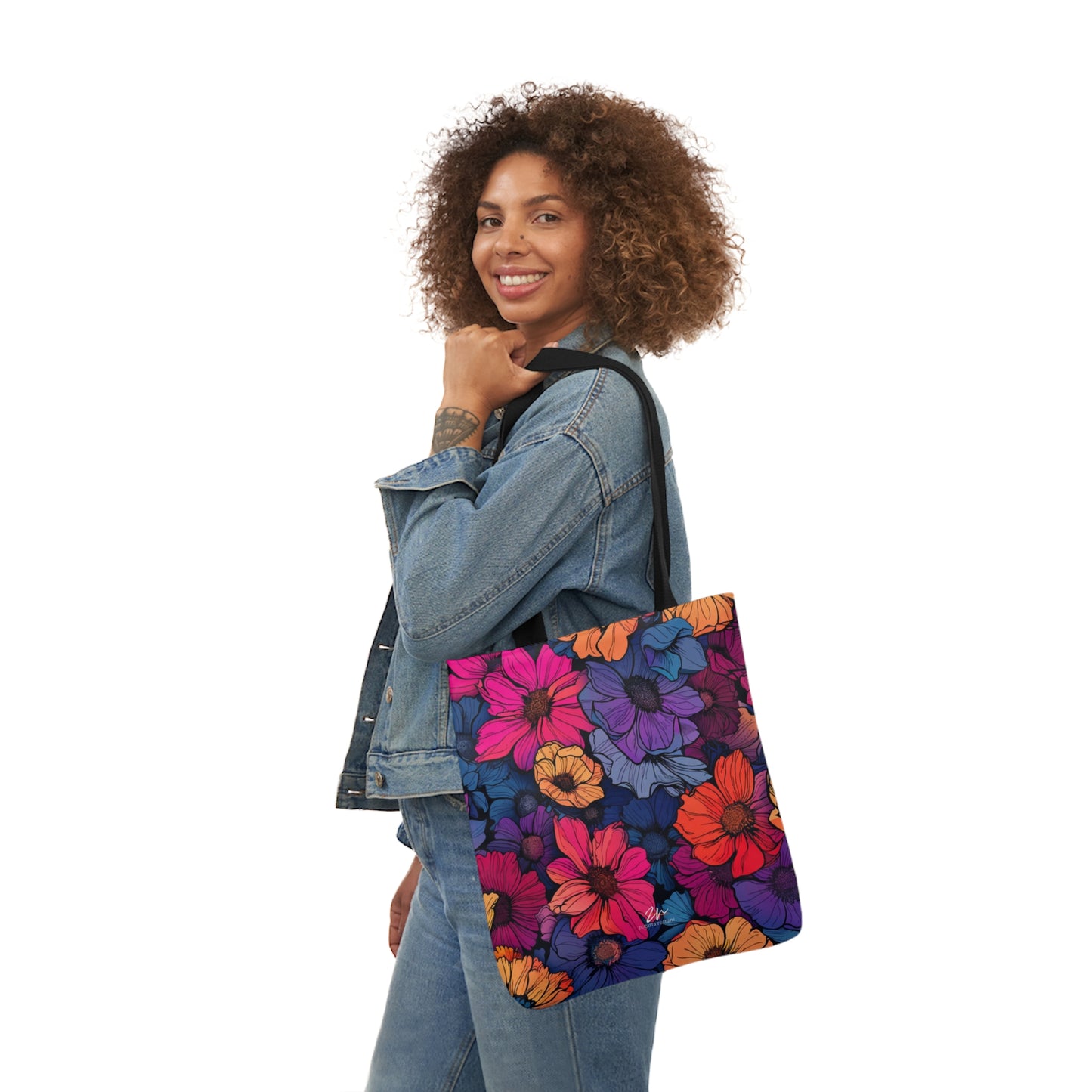 Vivid Blossoms Tote Bag