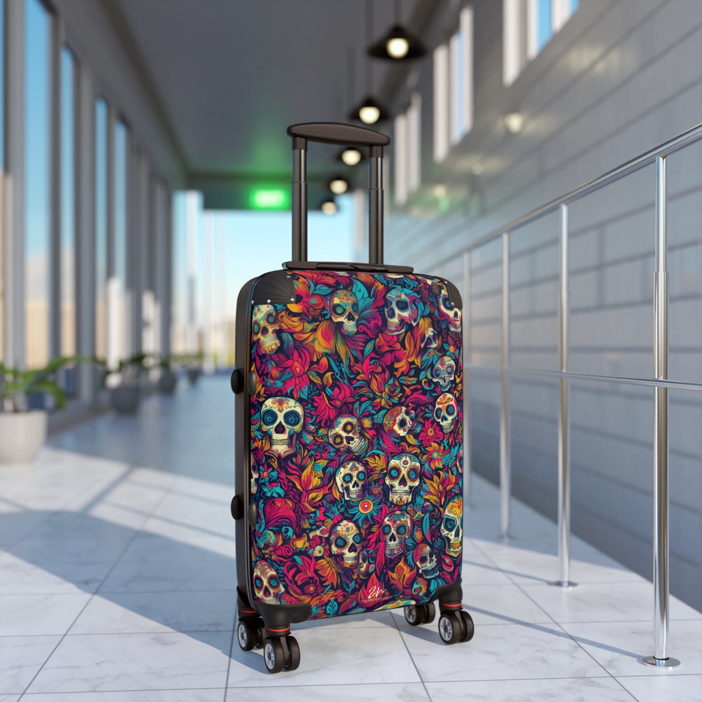 Crazy Calacas Suitcase