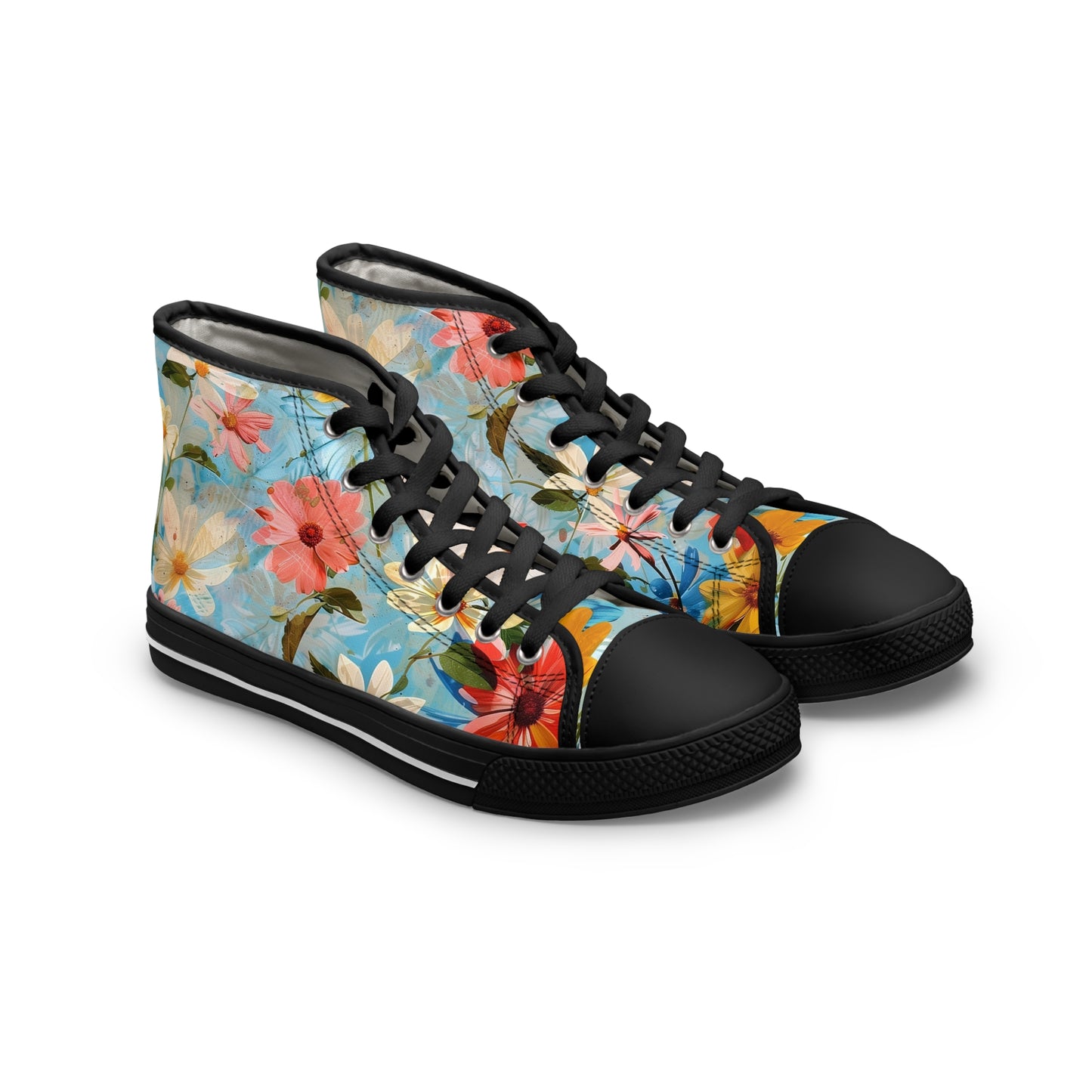 Blooming Paradise Women's High Top Sneakers