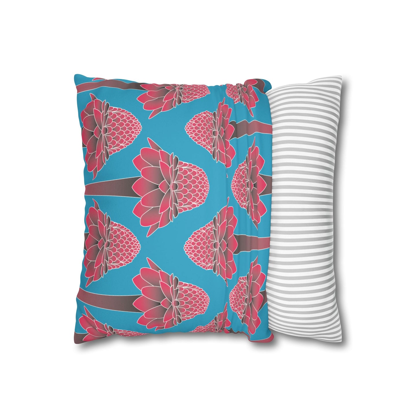 Turquoise Ginger Pillowcase