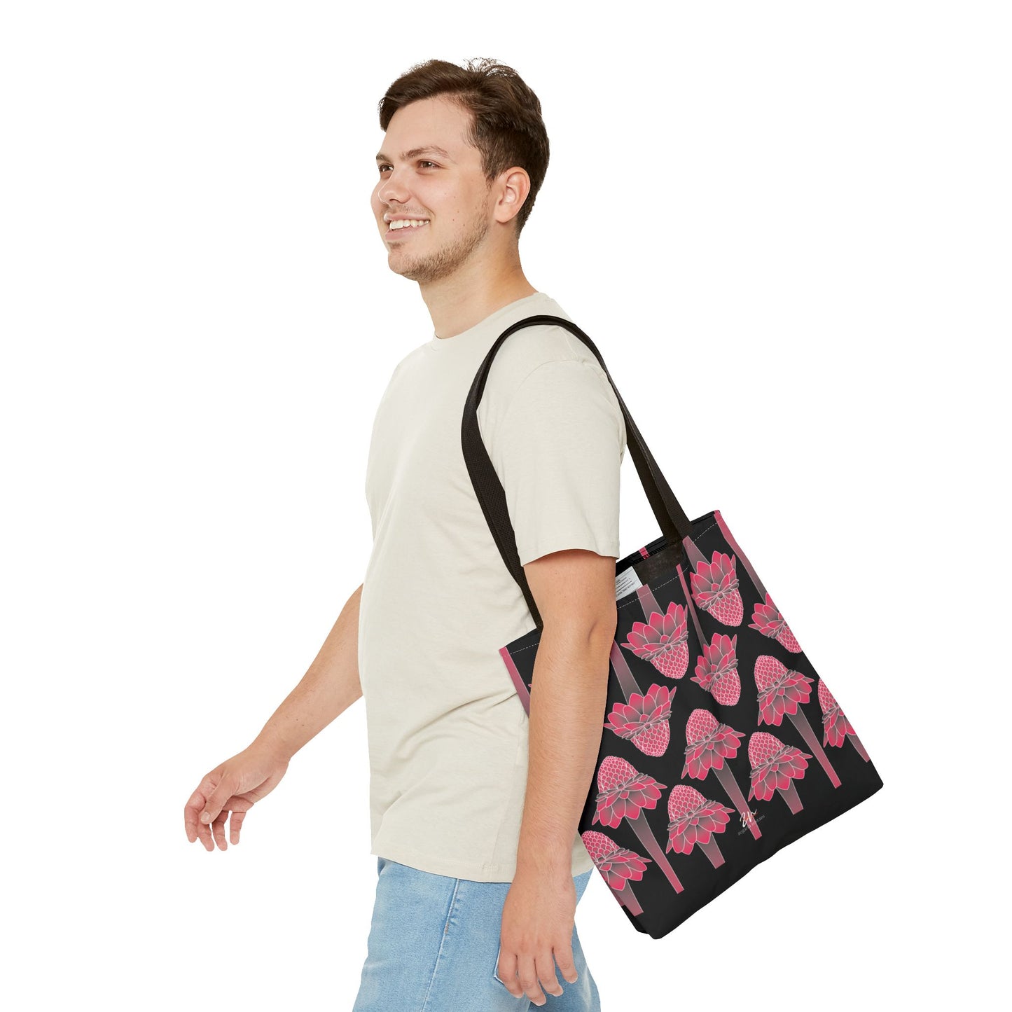 Pink Ginger Tote Bag