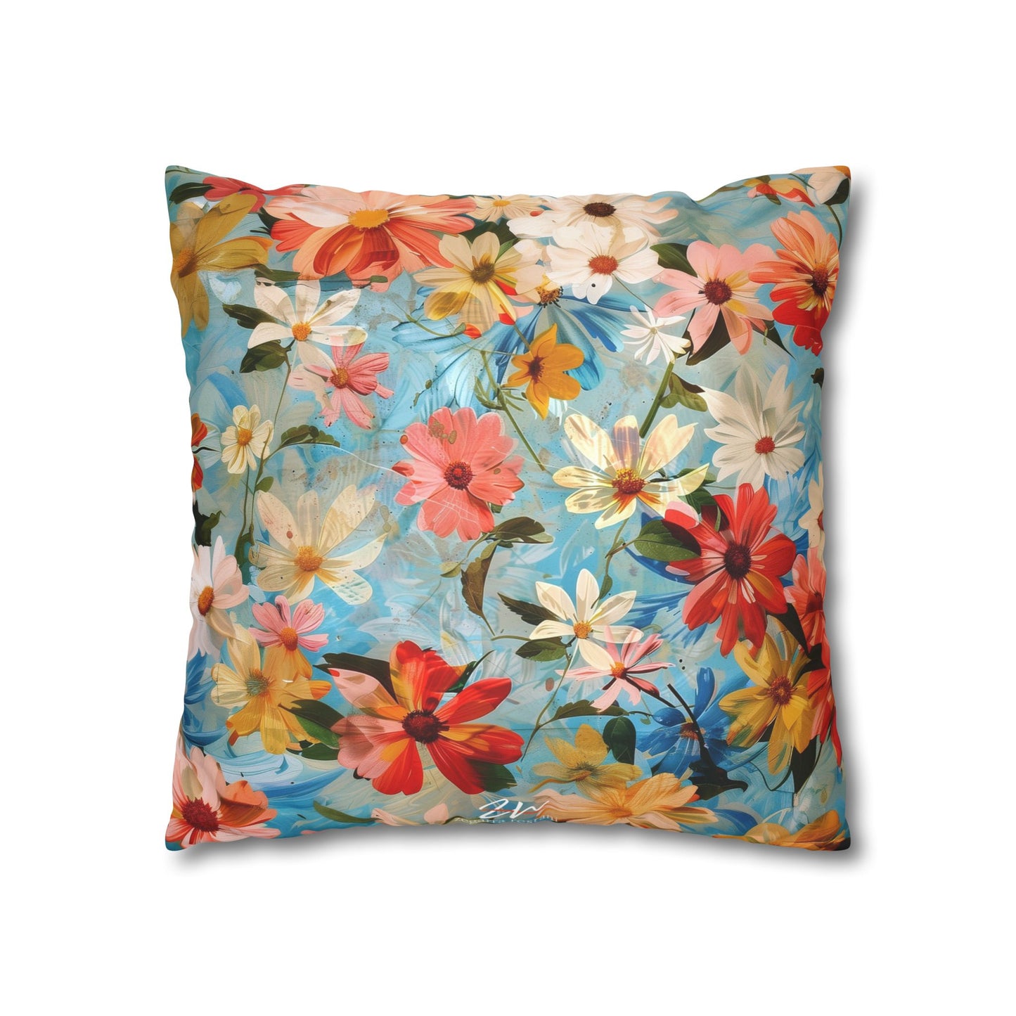 Blooming Paradise Square Pillowcase