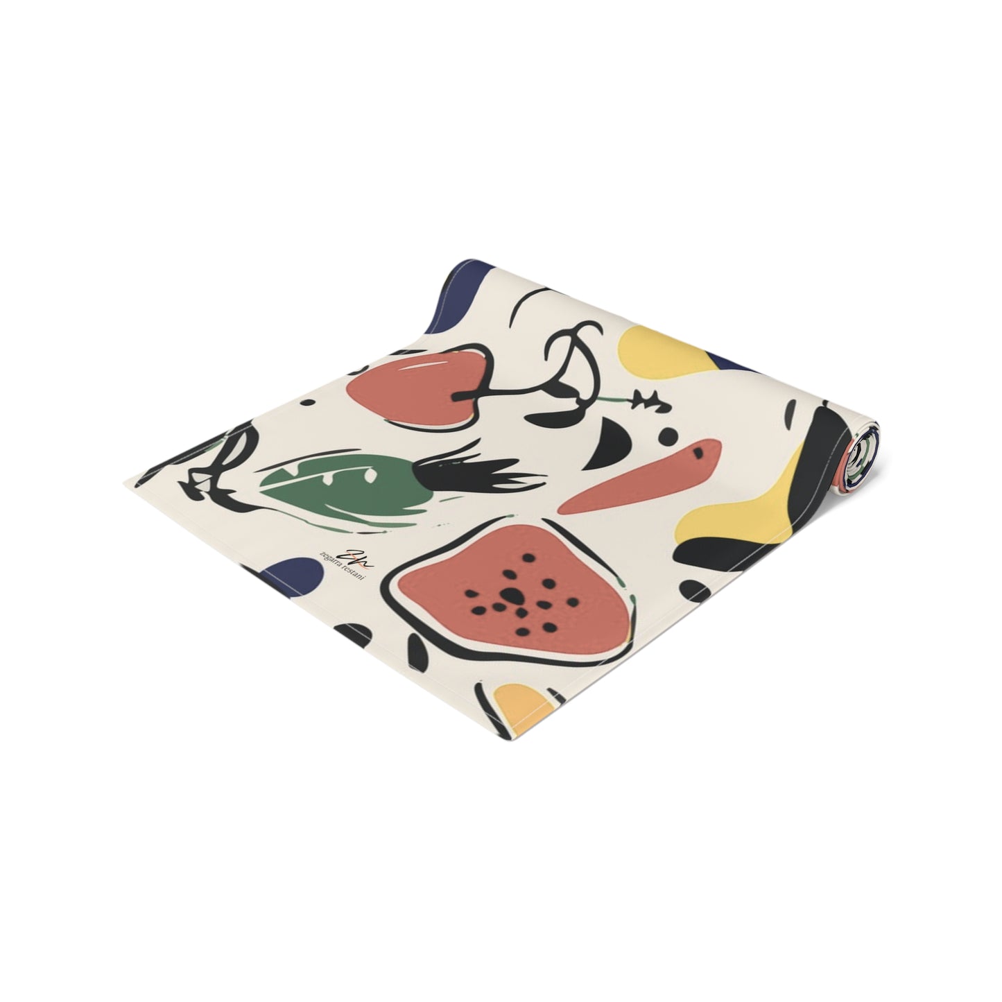 Abstract Harvest Table Runner