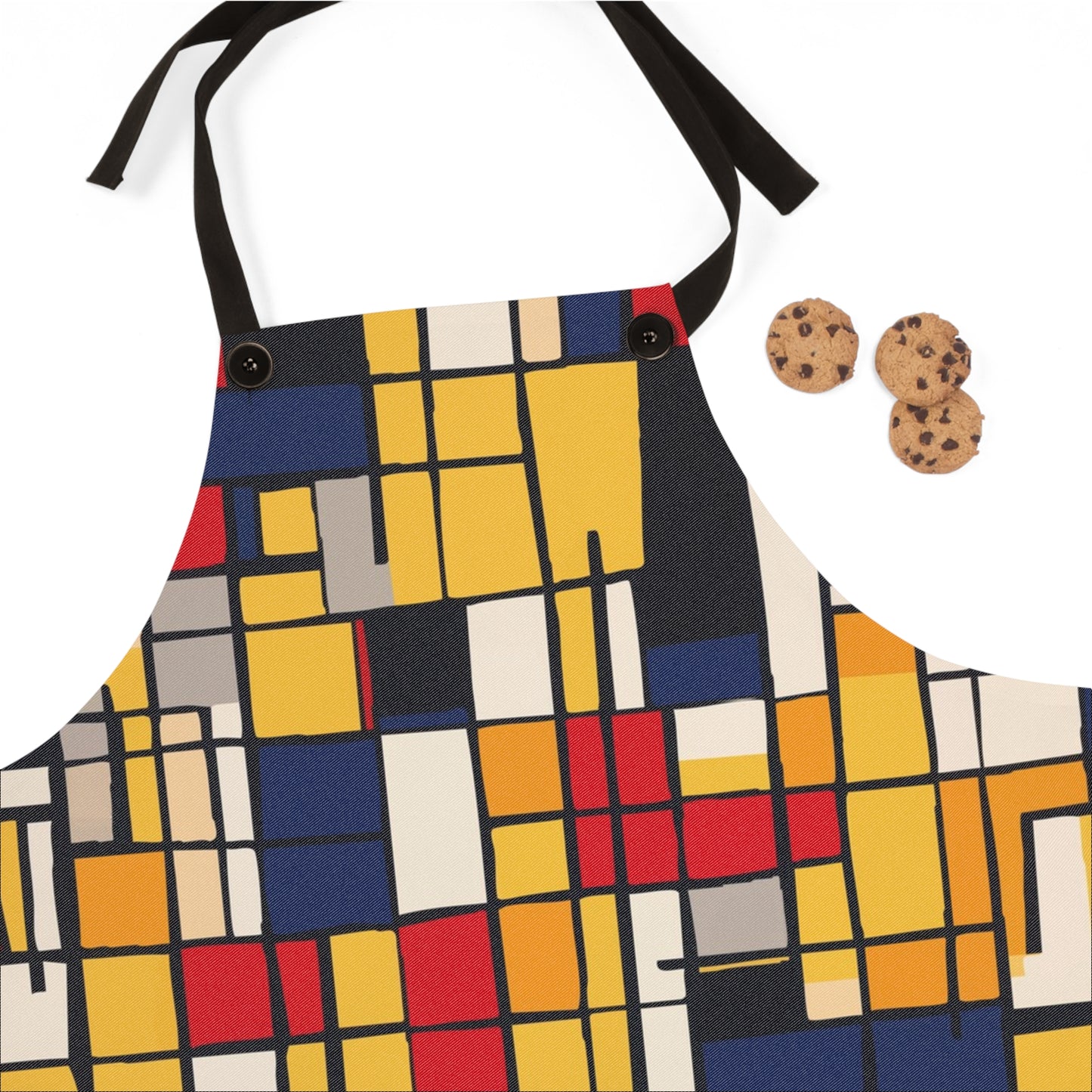 Mondrian-Inspired Apron