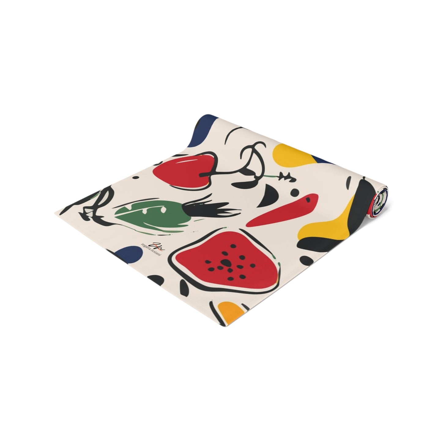 Abstract Harvest Table Runner