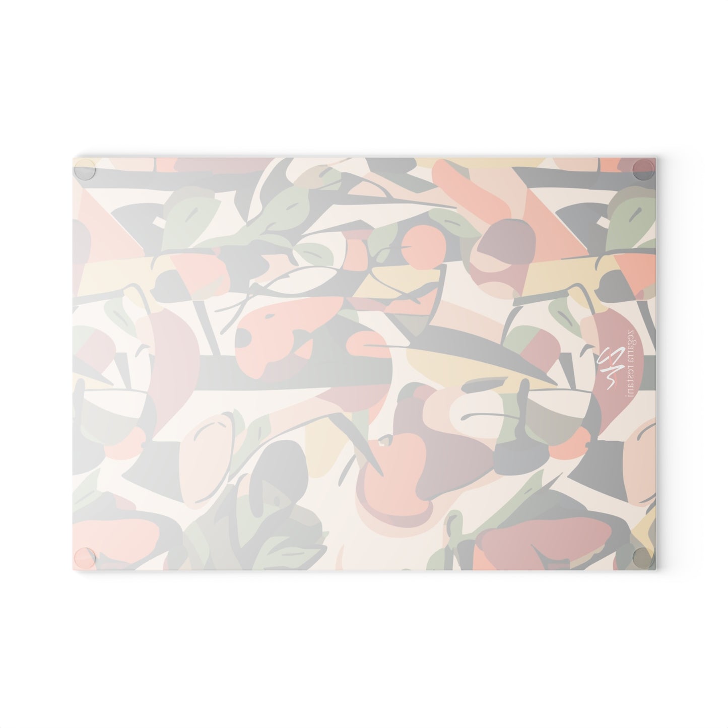 Cubist Garden Cutting Board