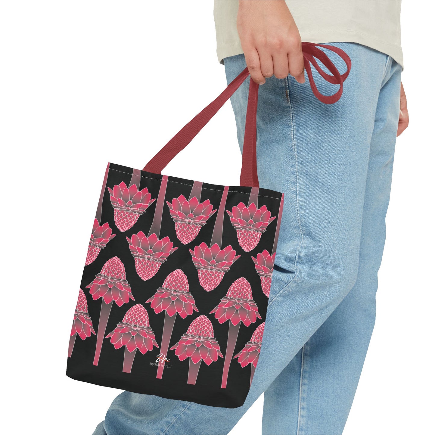 Pink Ginger Tote Bag