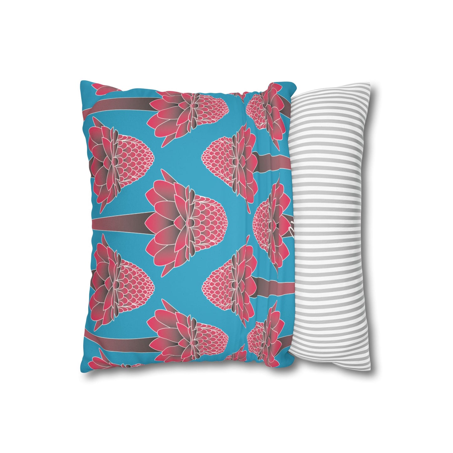 Turquoise Ginger Pillowcase