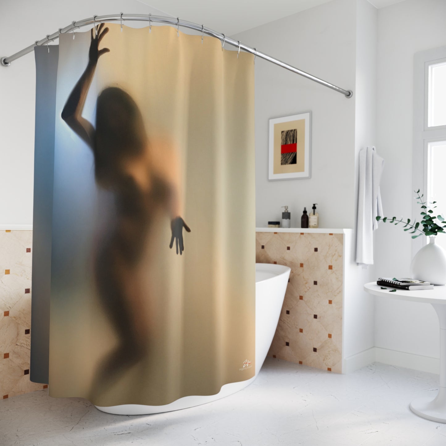 Shadow II: The Dance Shower Curtain