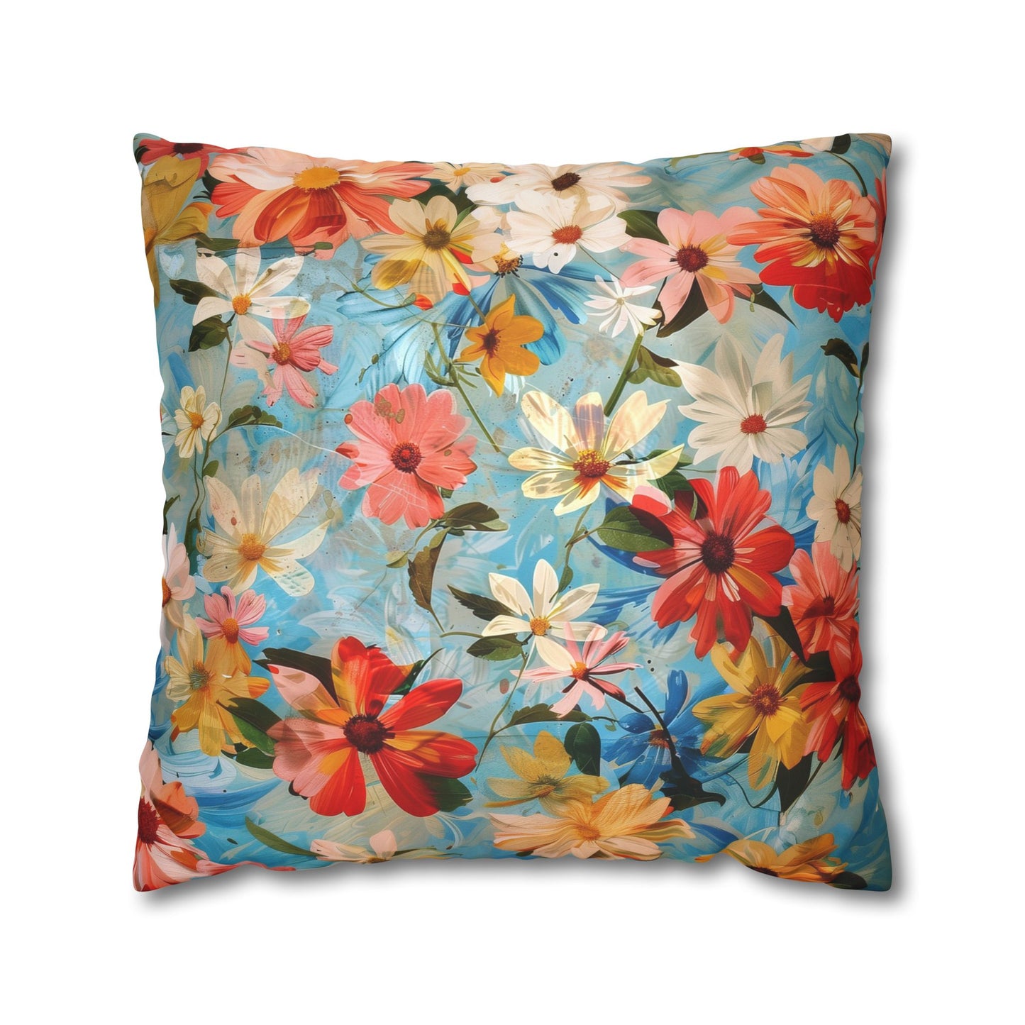 Blooming Paradise Square Pillowcase