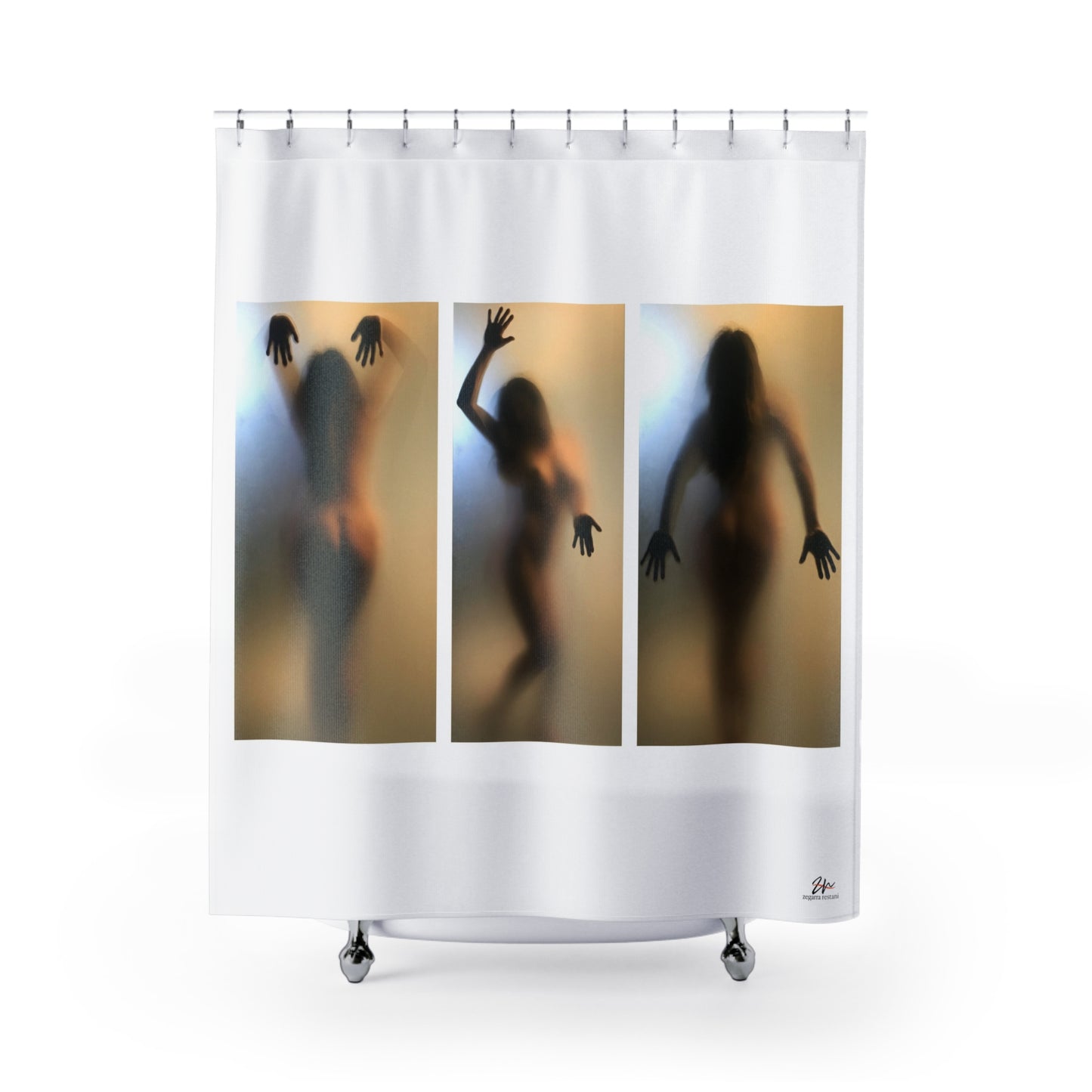 Shadow Play Shower Curtain