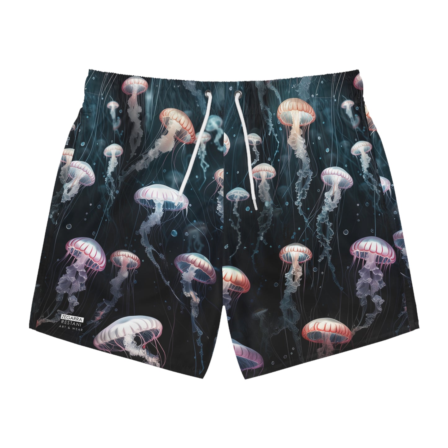Ocean Glow Jellyfish Swim Trunks