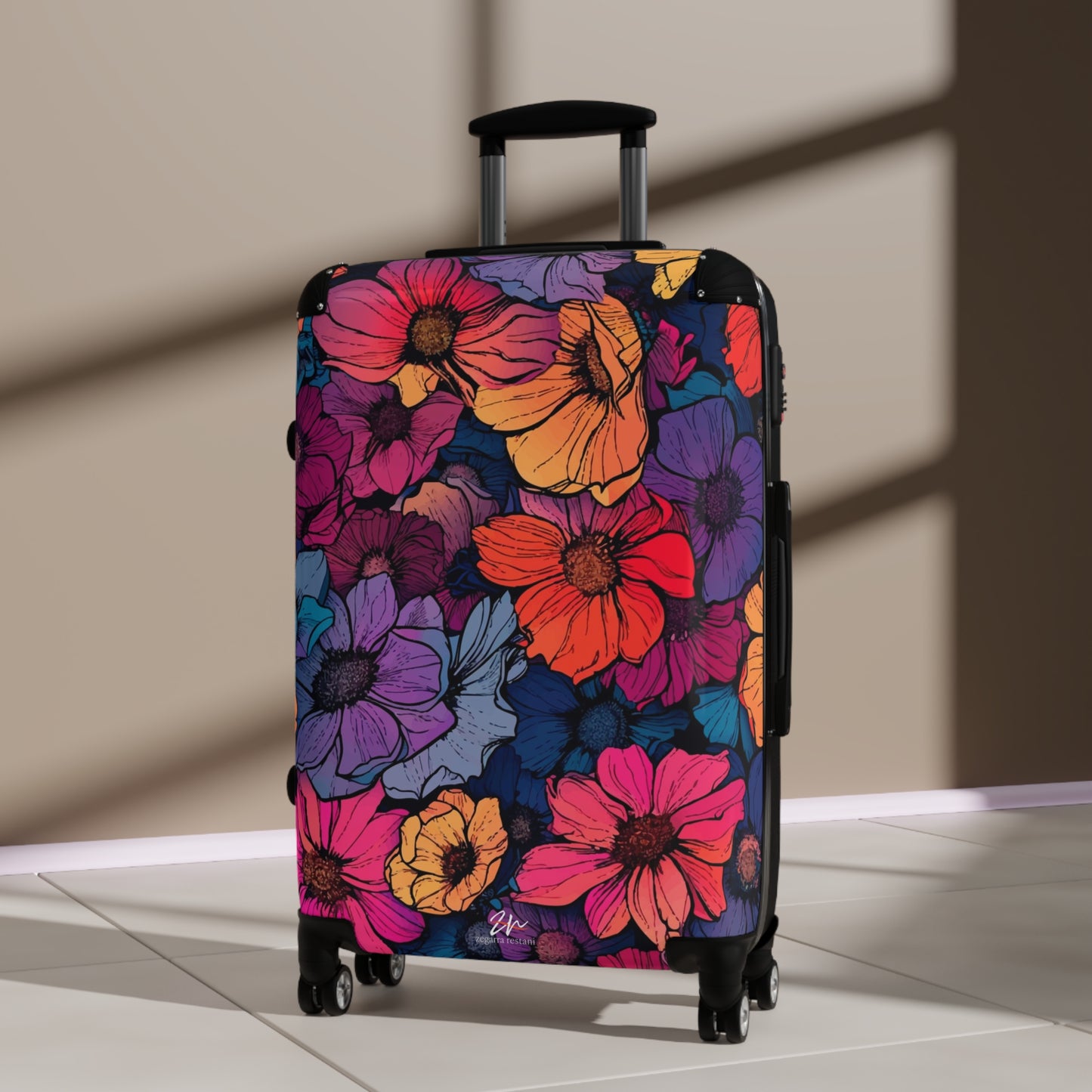 Vivid Blossoms Suitcase