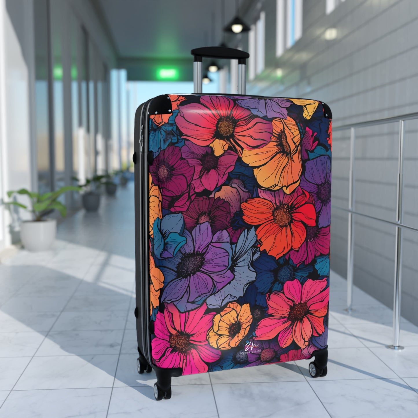 Vivid Blossoms Suitcase