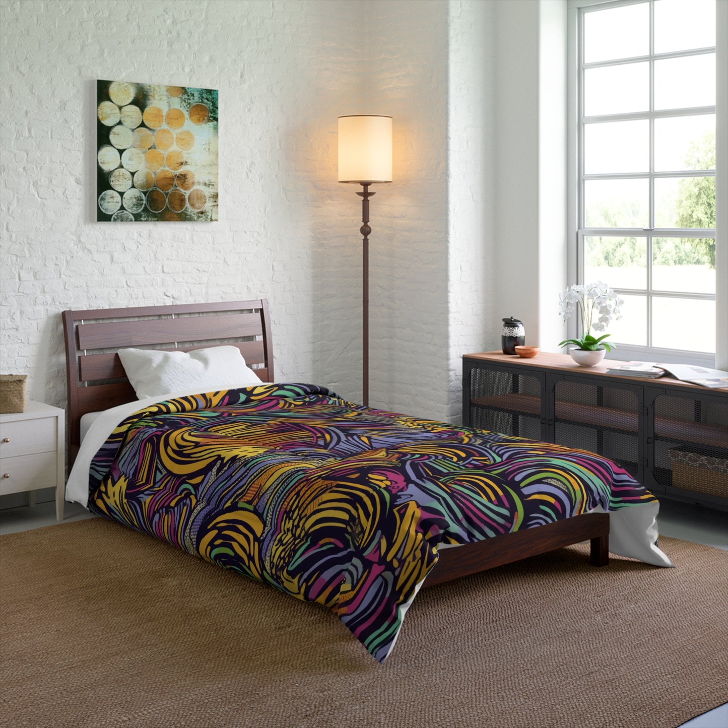 Pop Art Waves Comforter
