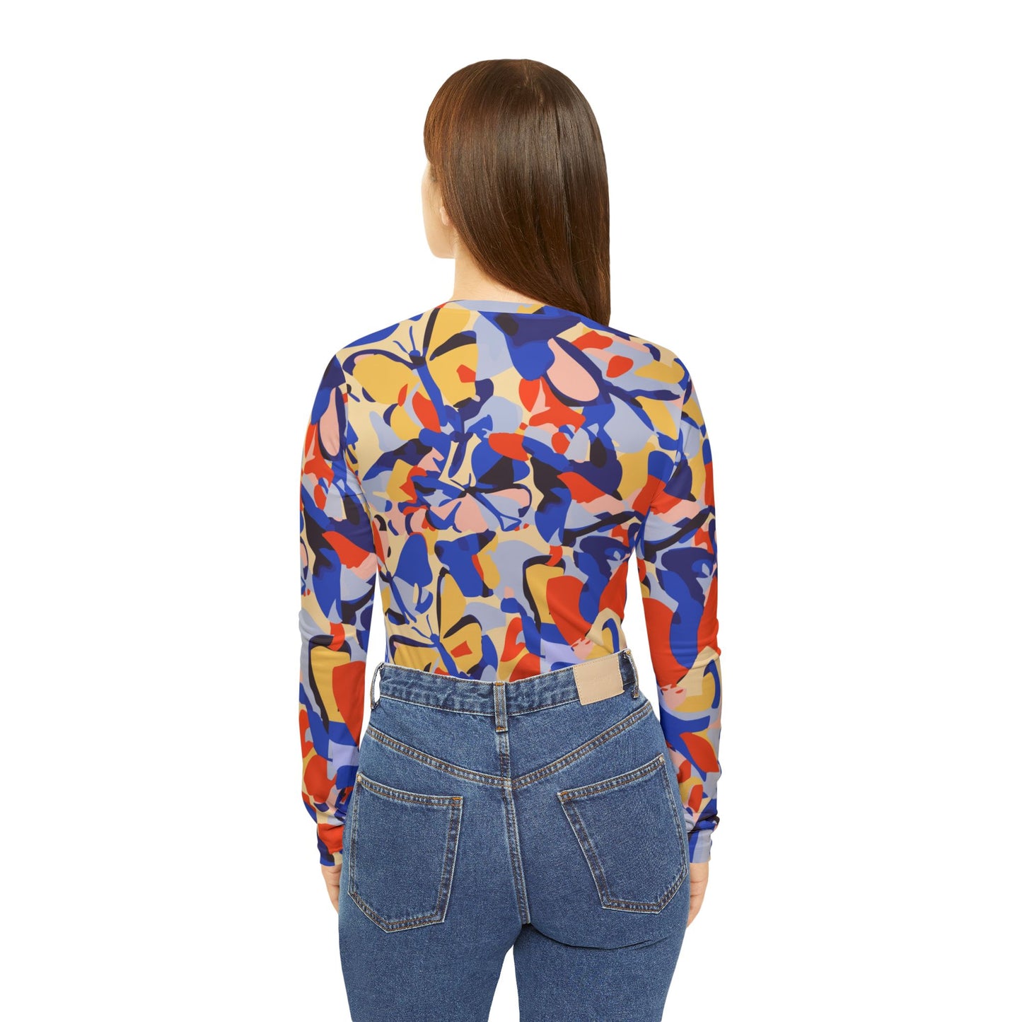Butterfly Mosaic Blouse