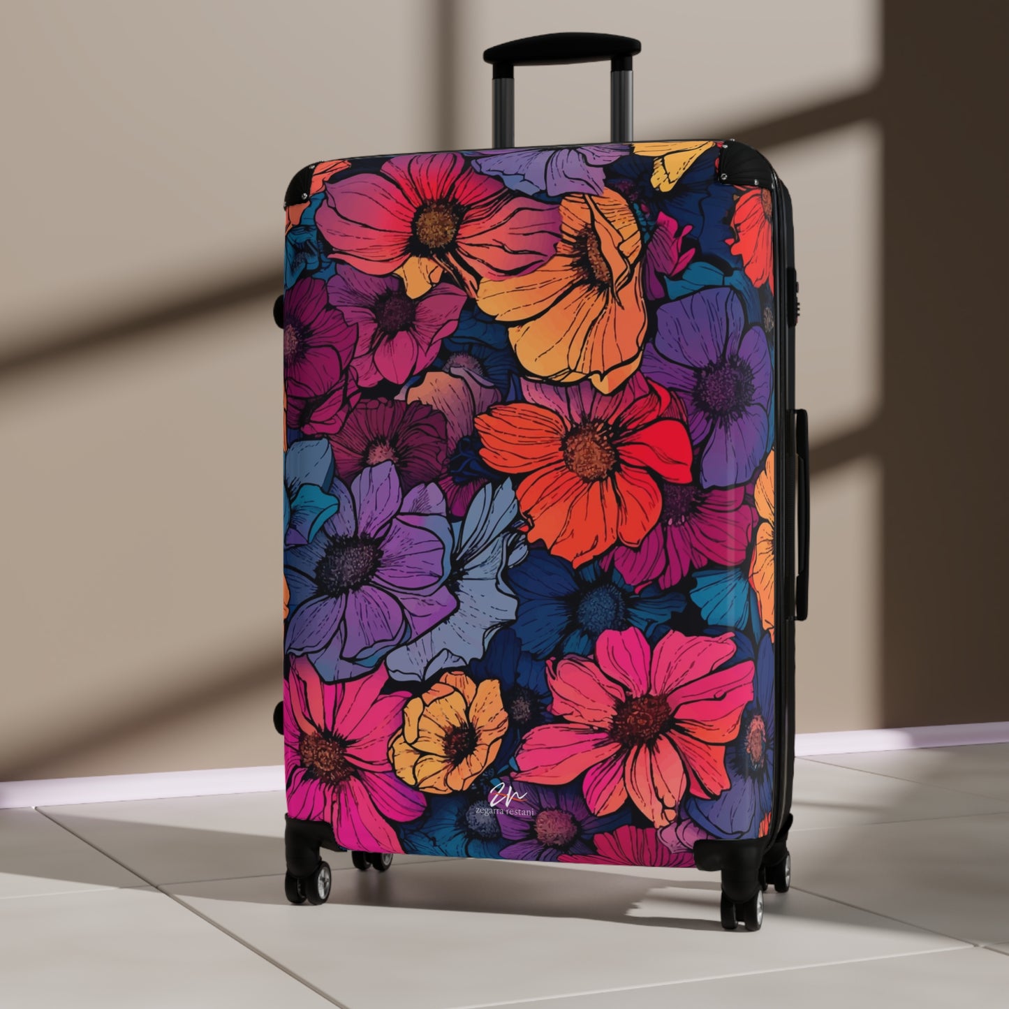 Vivid Blossoms Suitcase