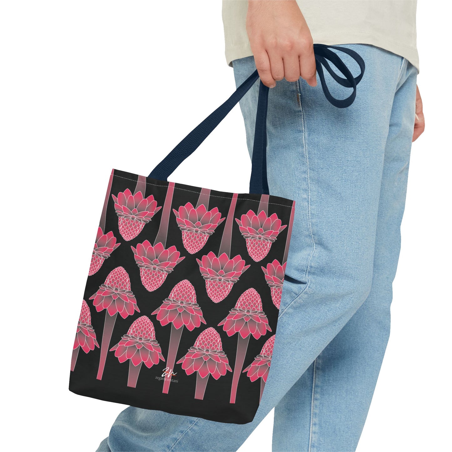 Pink Ginger Tote Bag