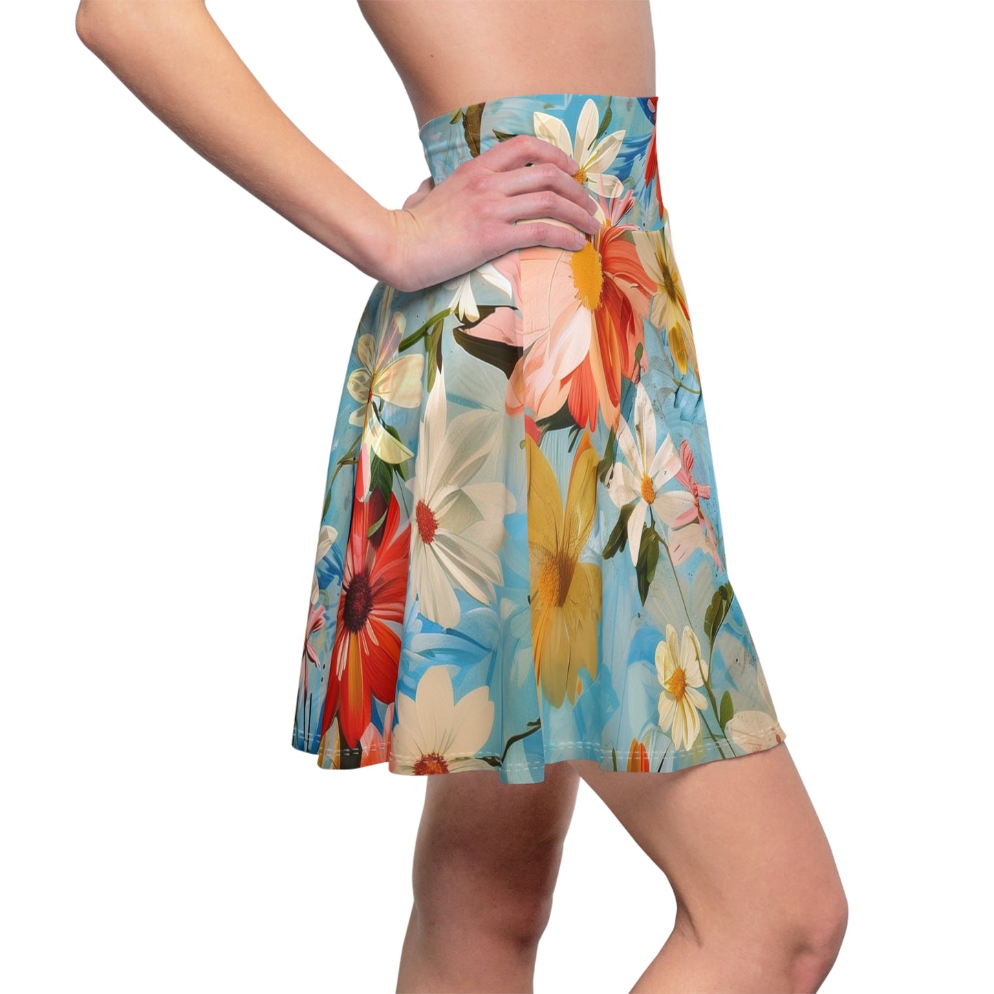 Blooming Paradise Skater Skirt