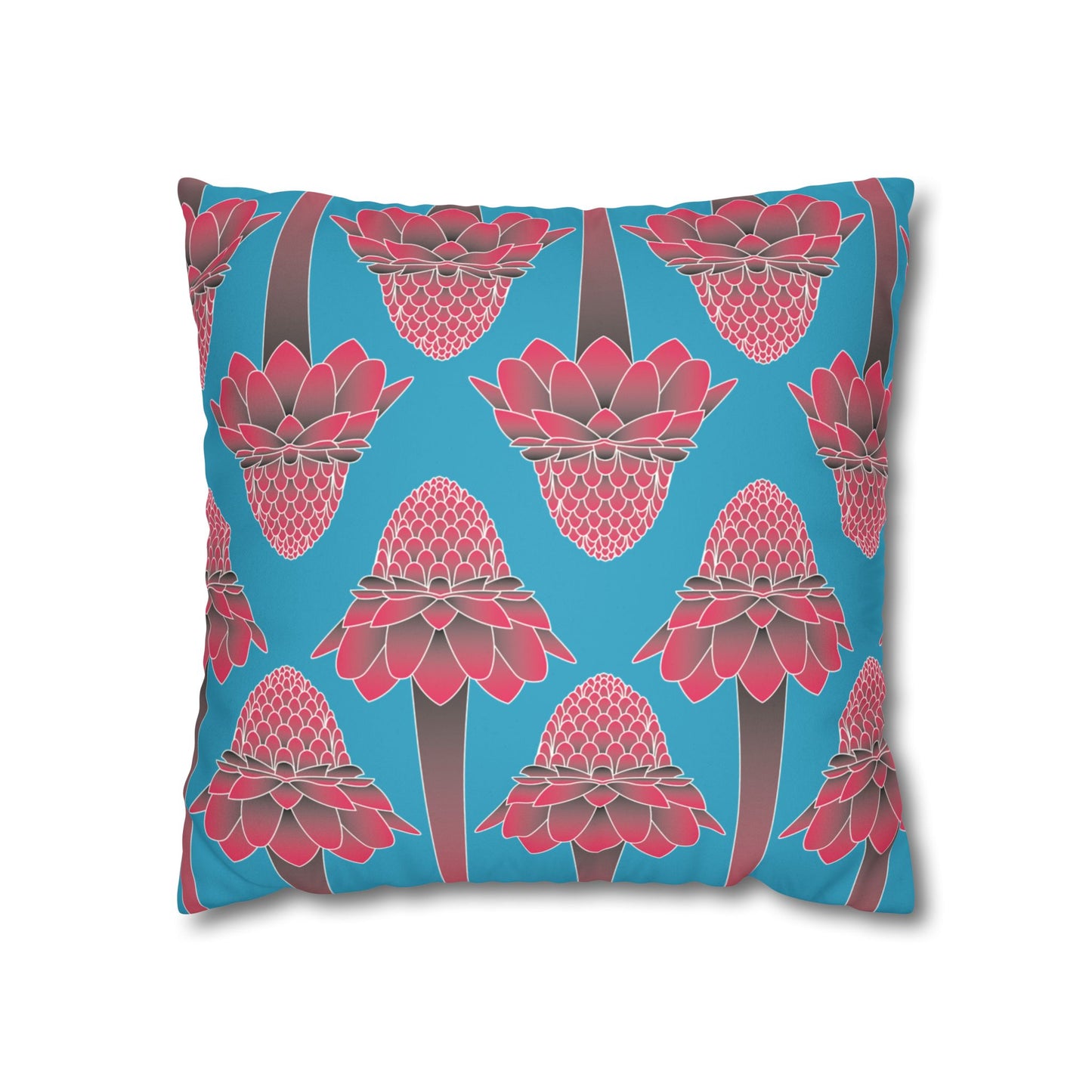 Turquoise Ginger Pillowcase