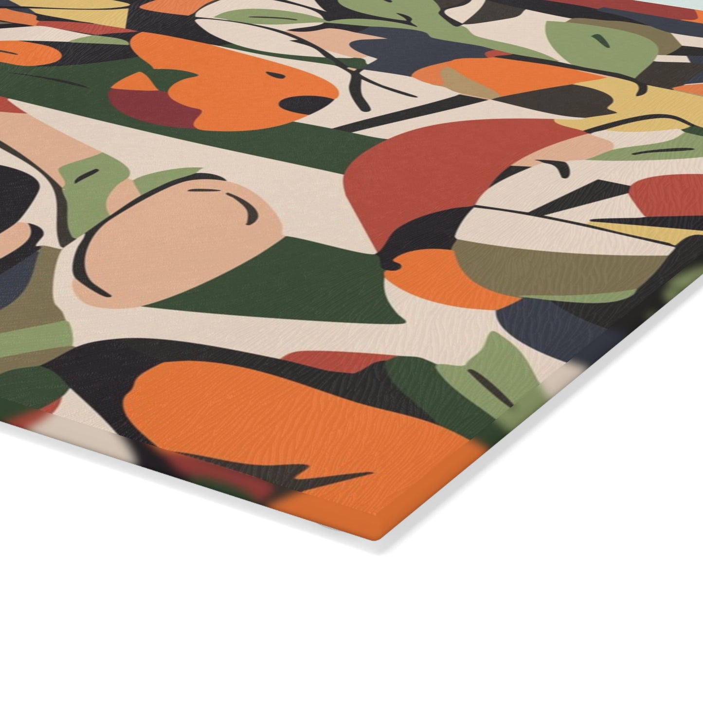 Cubist Garden Cutting Board
