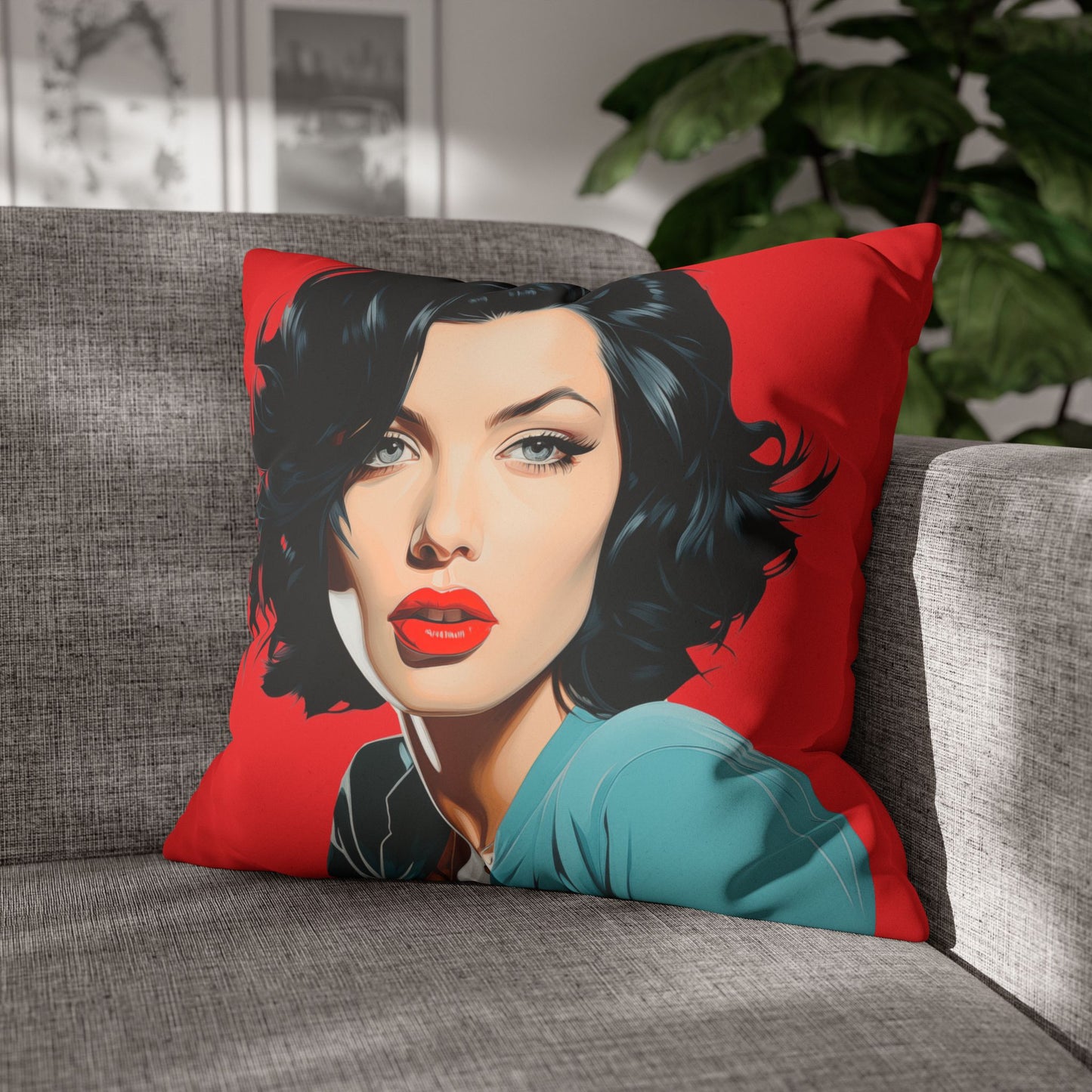 Pop Art Muse Pillowcase