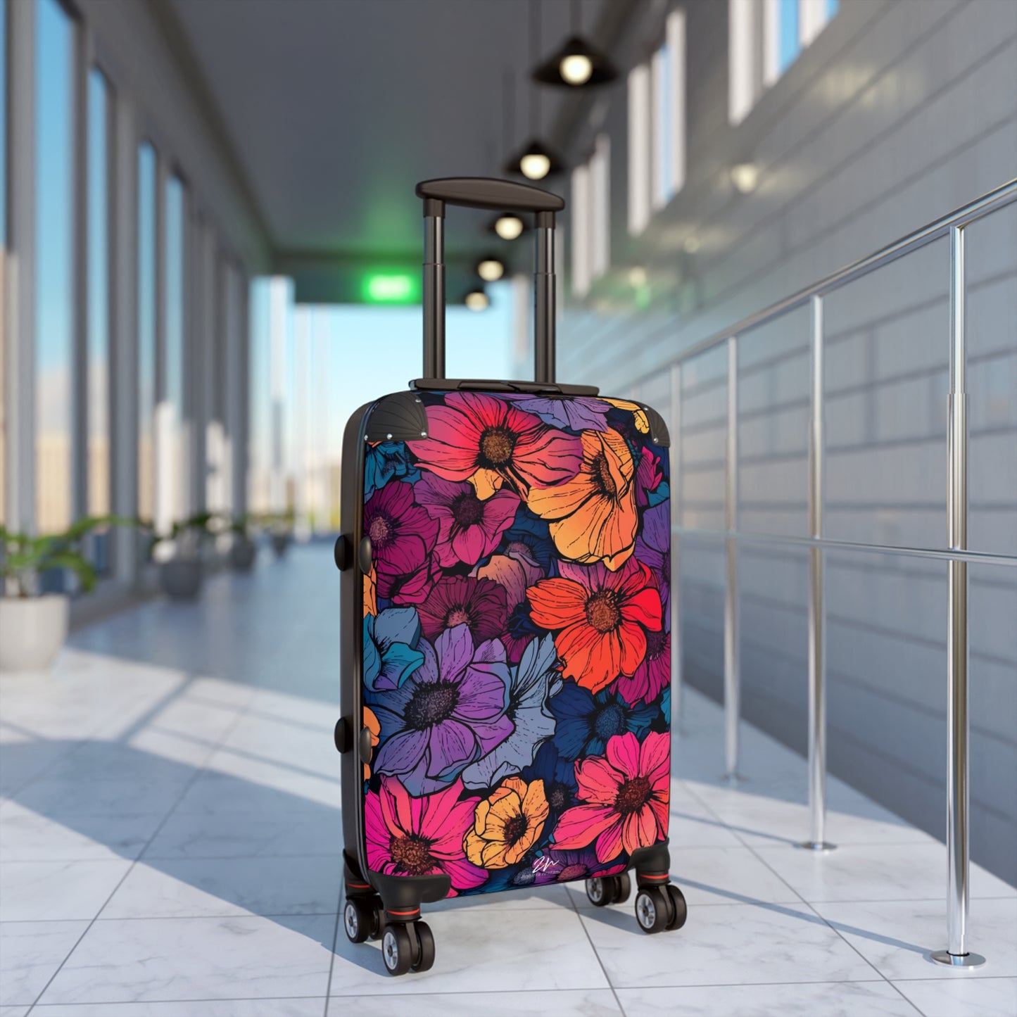 Vivid Blossoms Suitcase