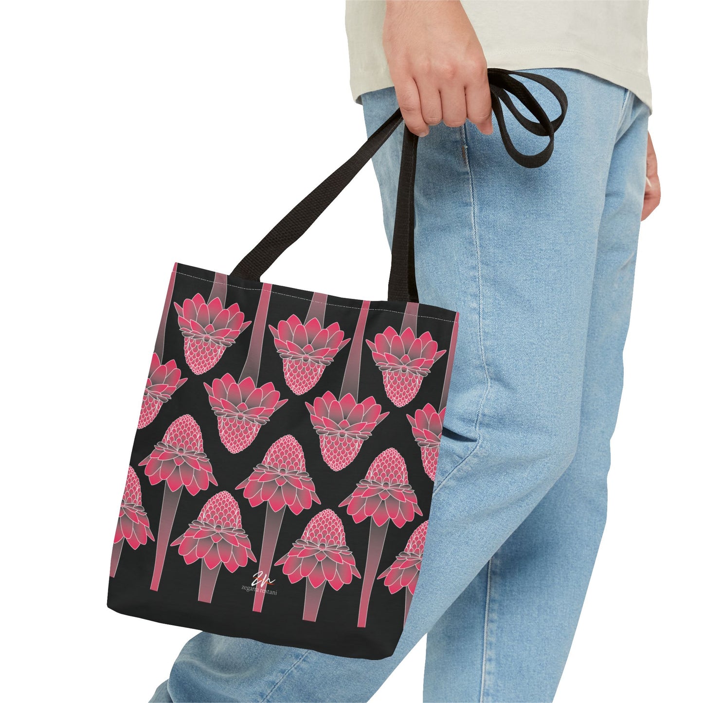 Pink Ginger Tote Bag
