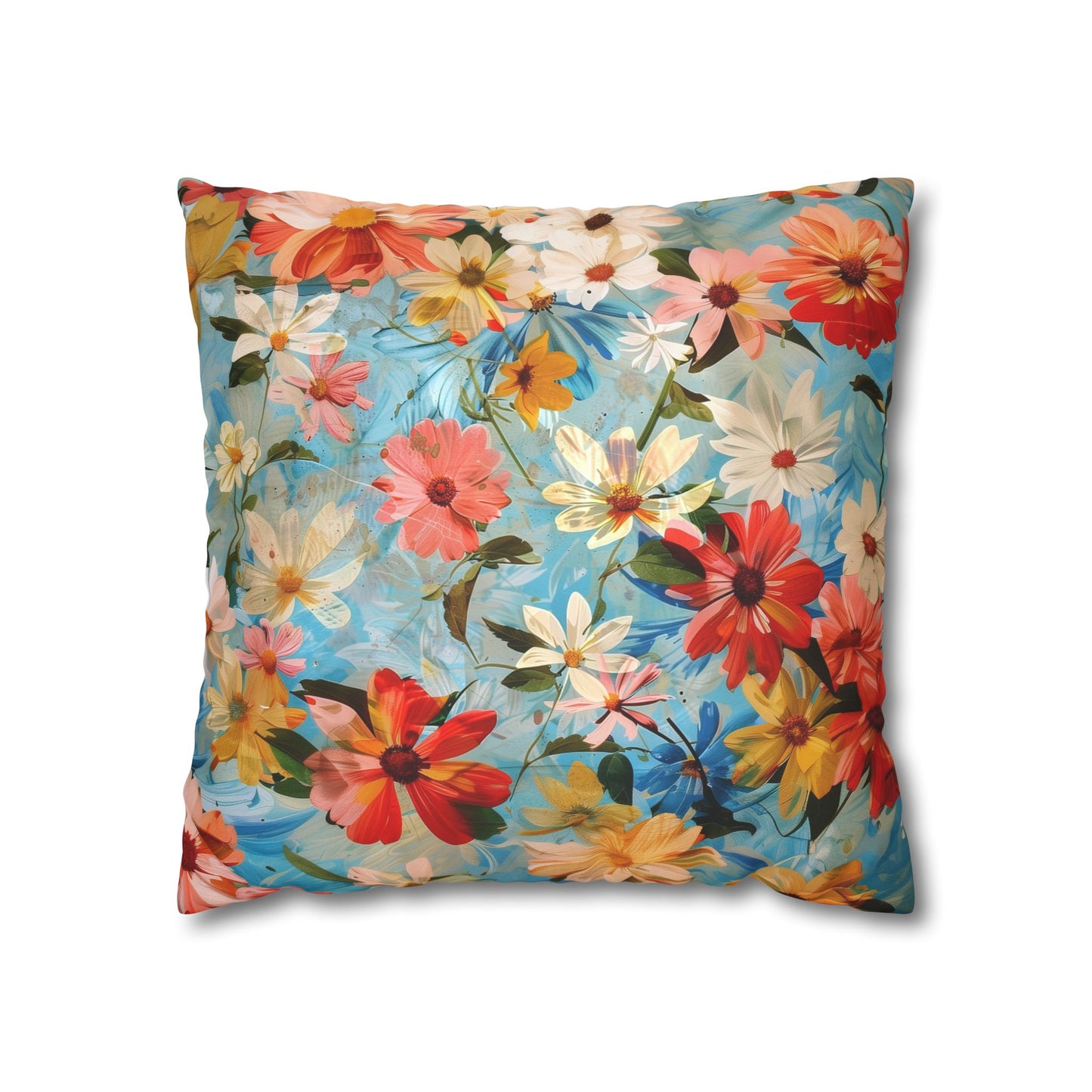 Blooming Paradise Square Pillowcase