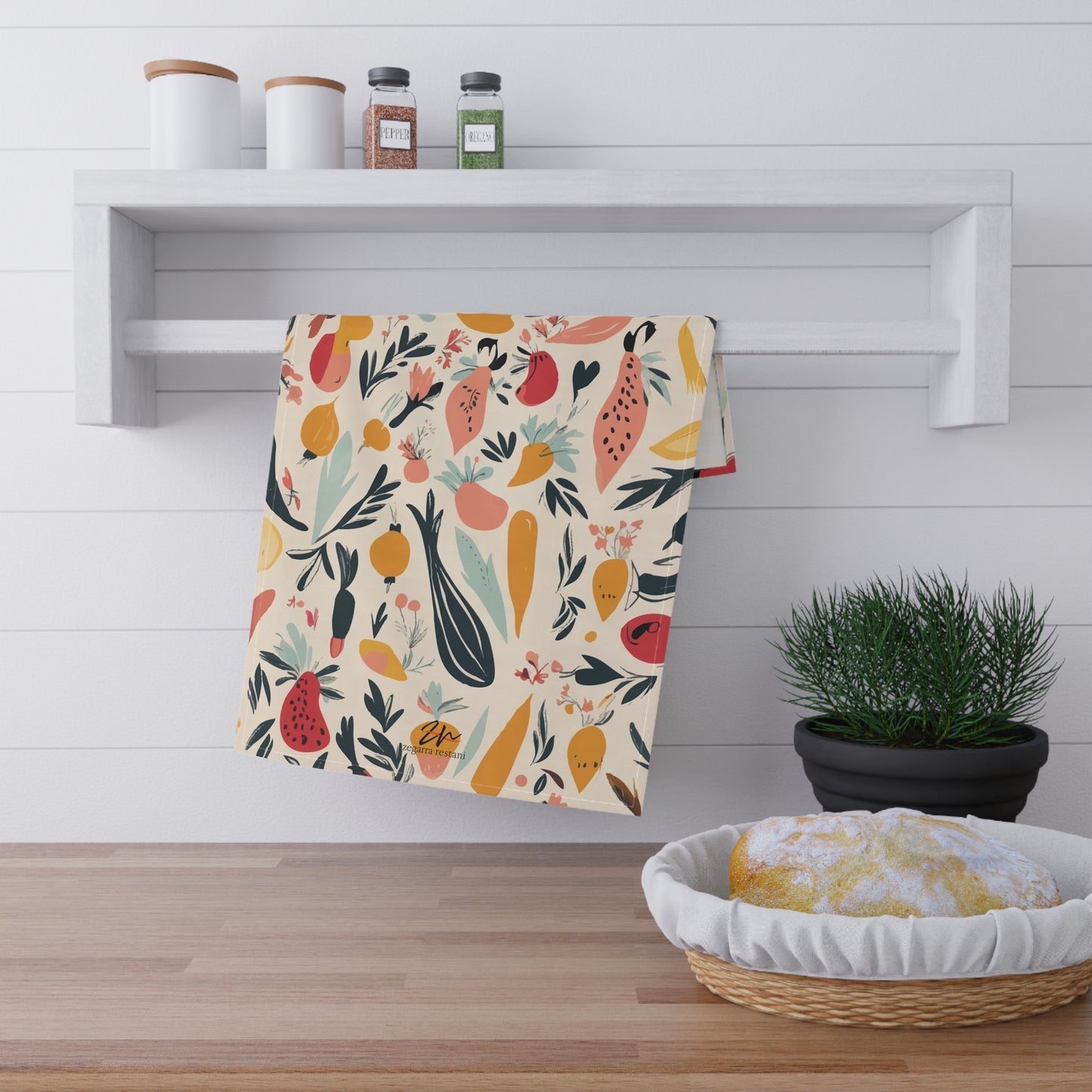Modern Organic Tea Towel