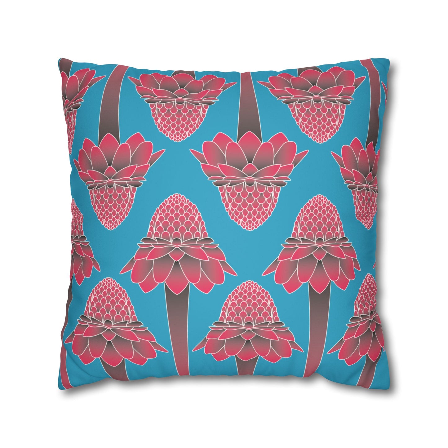 Turquoise Ginger Pillowcase