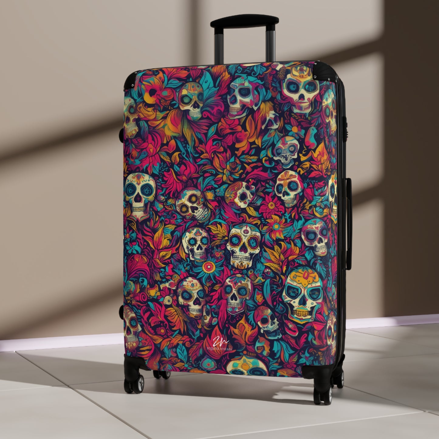 Crazy Calacas Suitcase