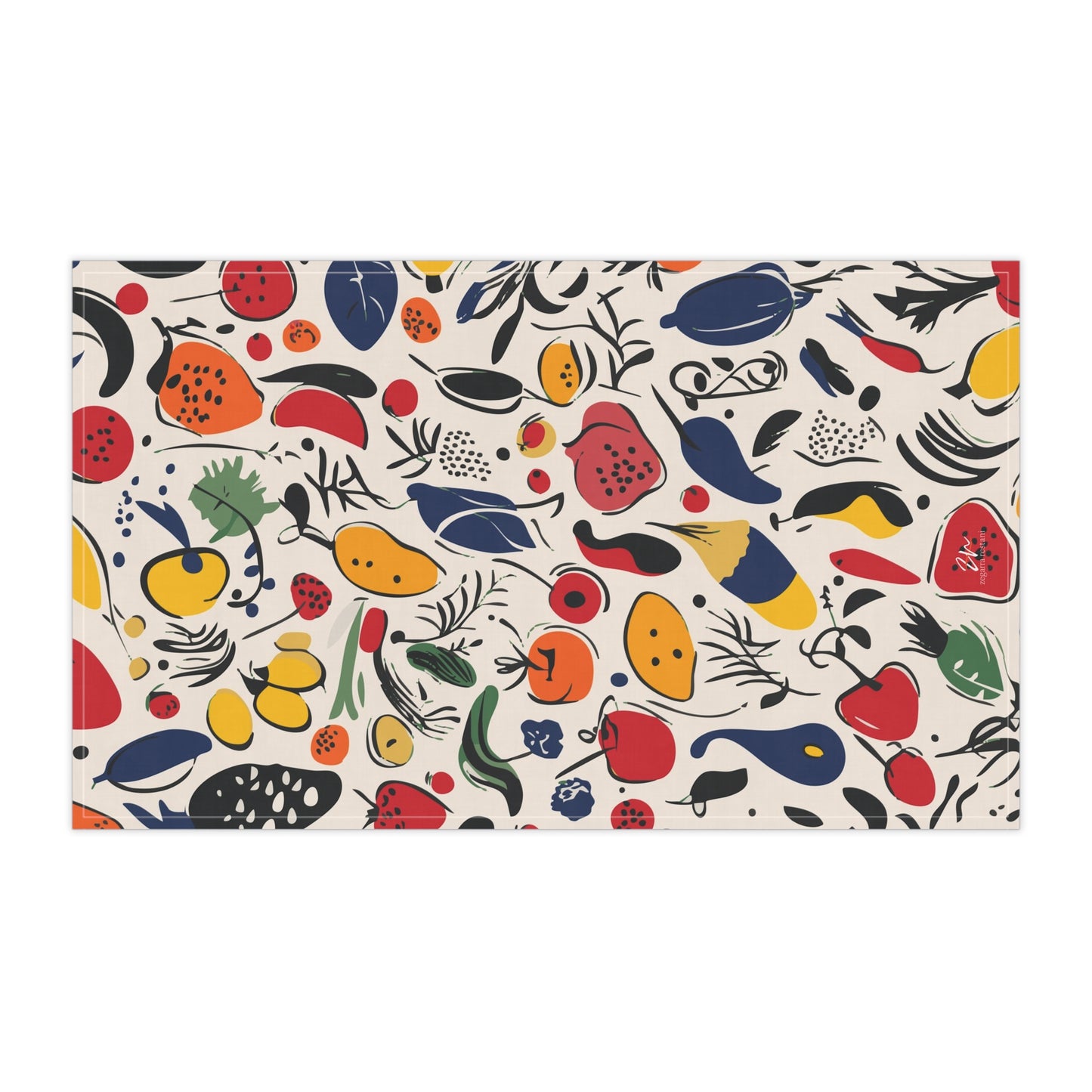 Abstract Harvest Tea TowelsTea Towels