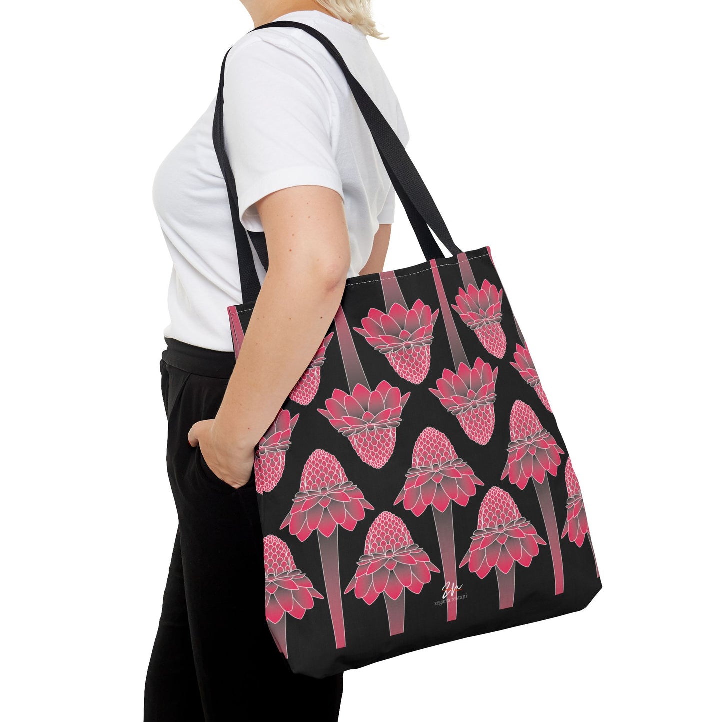 Pink Ginger Tote Bag