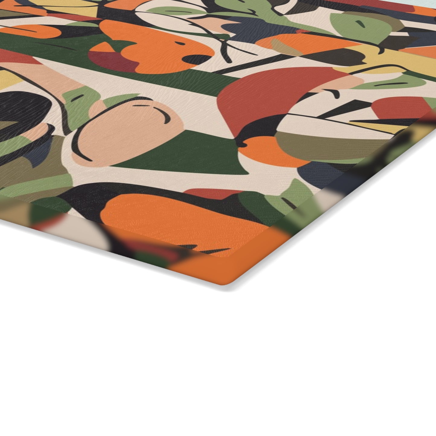 Cubist Garden Cutting Board