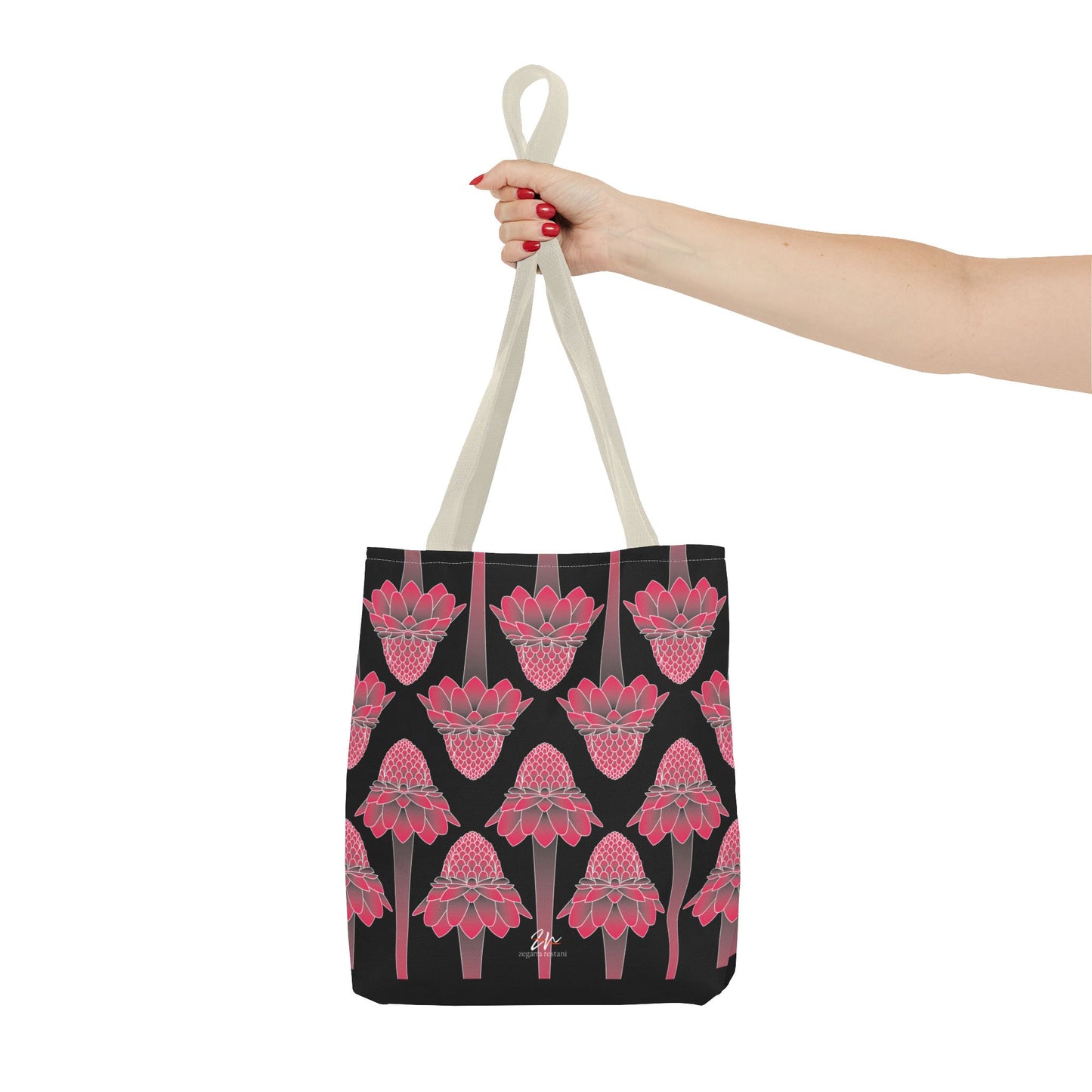 Pink Ginger Tote Bag