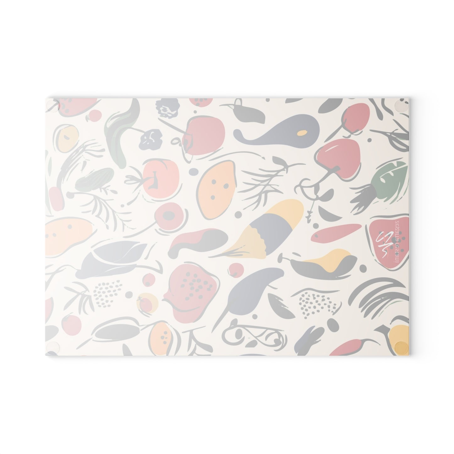 Abstract Harvest Cutting Board